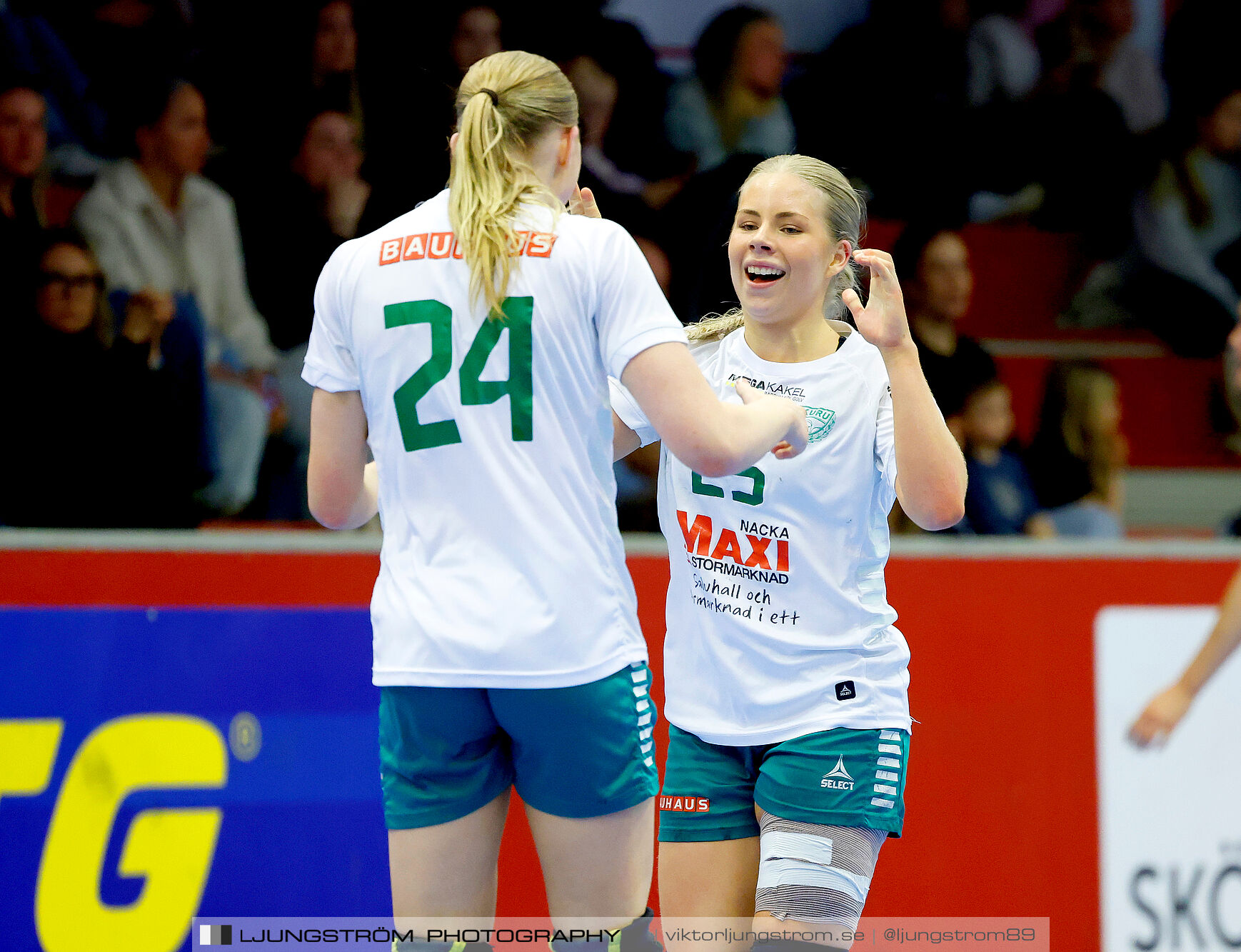 USM F18 Steg 4 Skövde HF-Skuru IK 23-26,dam,Skövde Idrottshall,Skövde,Sverige,Ungdoms-SM,Handboll,2025,369565