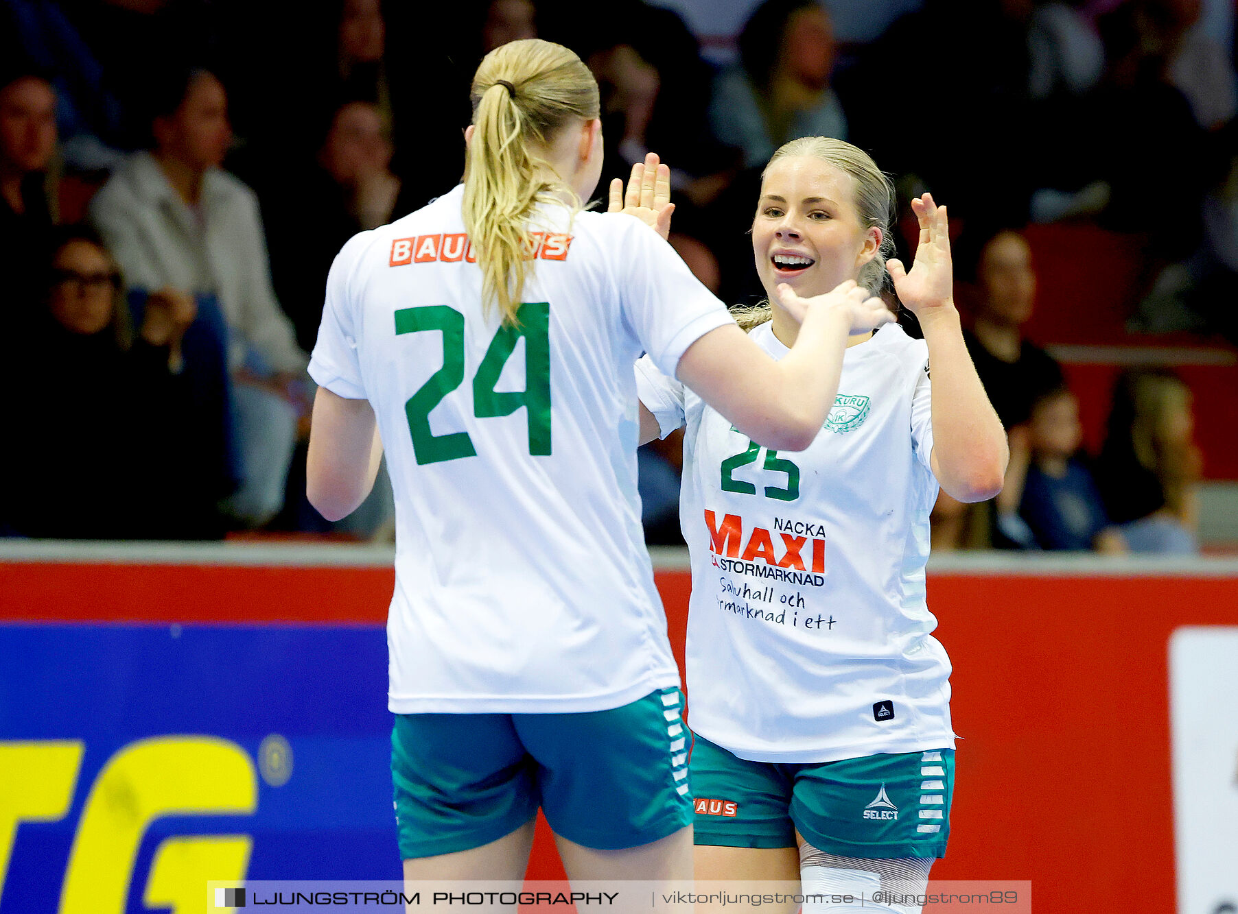 USM F18 Steg 4 Skövde HF-Skuru IK 23-26,dam,Skövde Idrottshall,Skövde,Sverige,Ungdoms-SM,Handboll,2025,369566