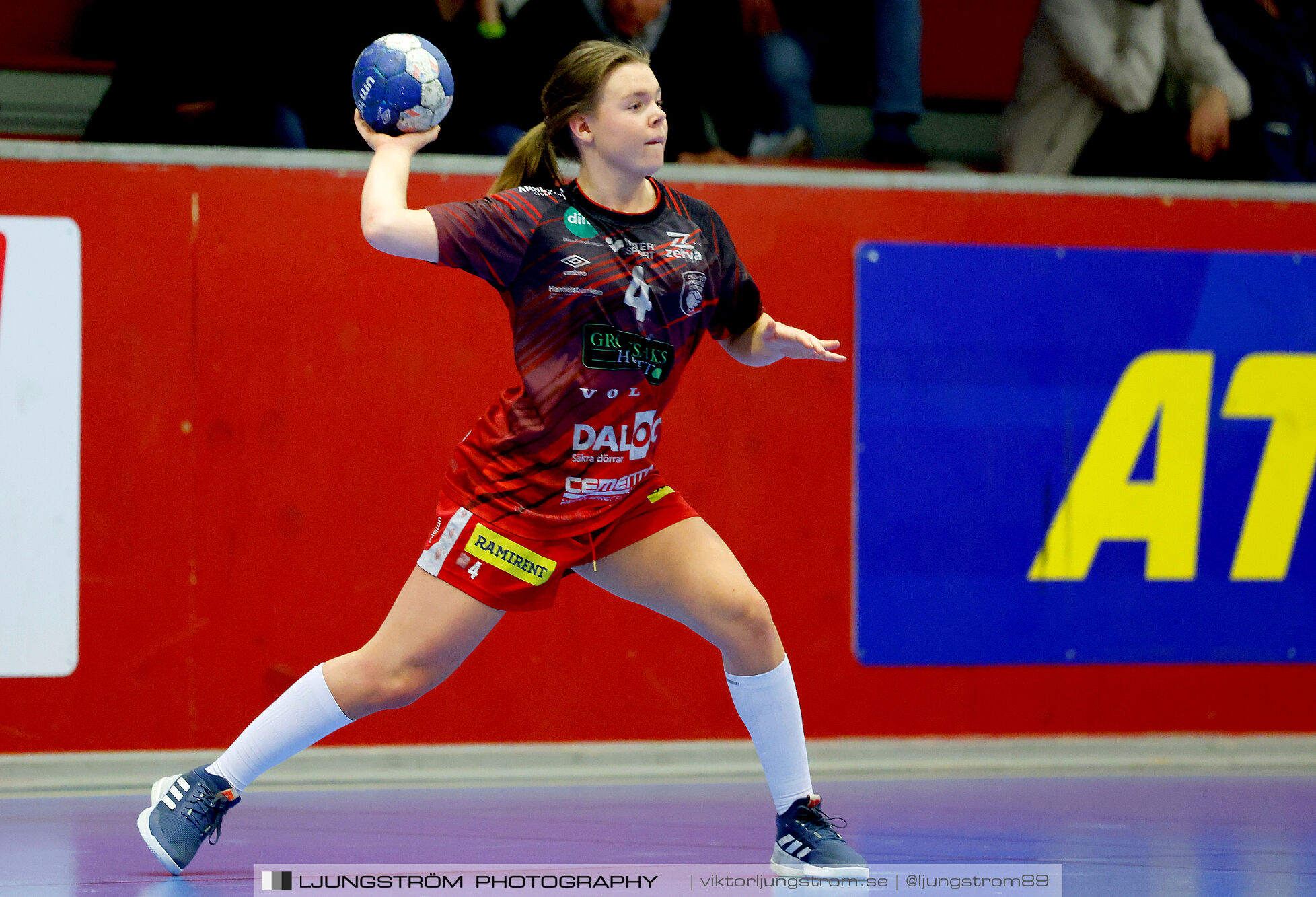 USM F18 Steg 4 Skövde HF-Skuru IK 23-26,dam,Skövde Idrottshall,Skövde,Sverige,Ungdoms-SM,Handboll,2025,369569