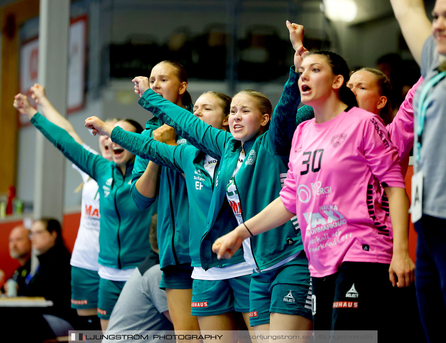 USM F18 Steg 4 Skövde HF-Skuru IK 23-26,dam,Skövde Idrottshall,Skövde,Sverige,Ungdoms-SM,Handboll,2025,369573