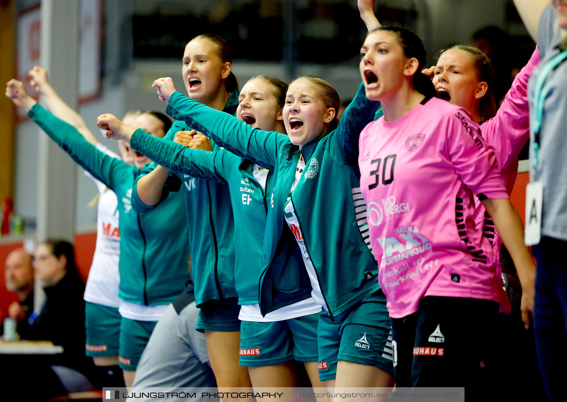 USM F18 Steg 4 Skövde HF-Skuru IK 23-26,dam,Skövde Idrottshall,Skövde,Sverige,Ungdoms-SM,Handboll,2025,369574