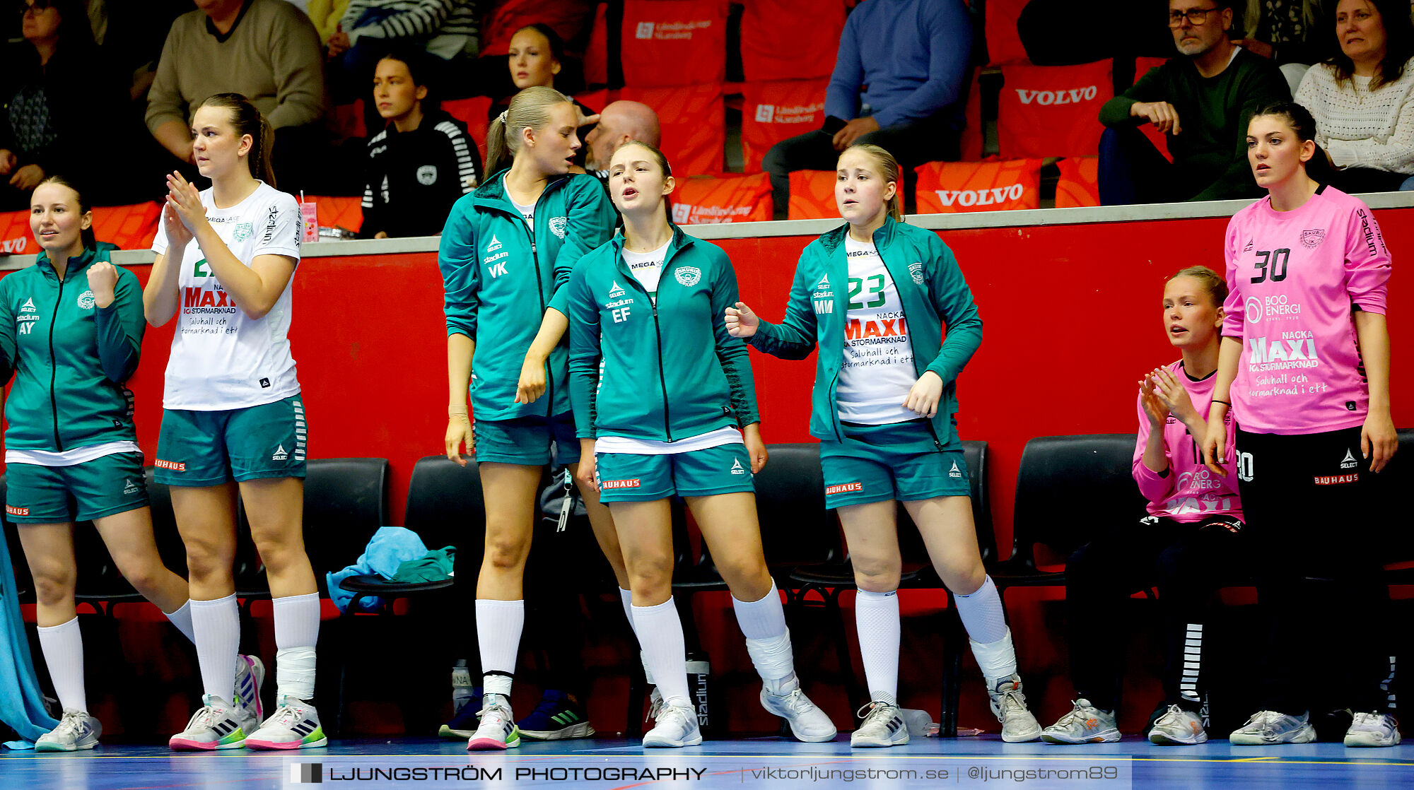 USM F18 Steg 4 Skövde HF-Skuru IK 23-26,dam,Skövde Idrottshall,Skövde,Sverige,Ungdoms-SM,Handboll,2025,369576