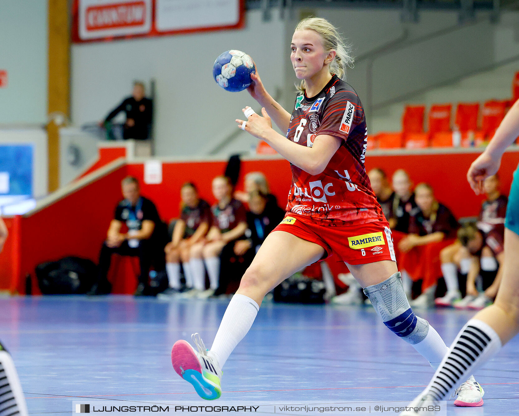 USM F18 Steg 4 Skövde HF-Skuru IK 23-26,dam,Skövde Idrottshall,Skövde,Sverige,Ungdoms-SM,Handboll,2025,369589