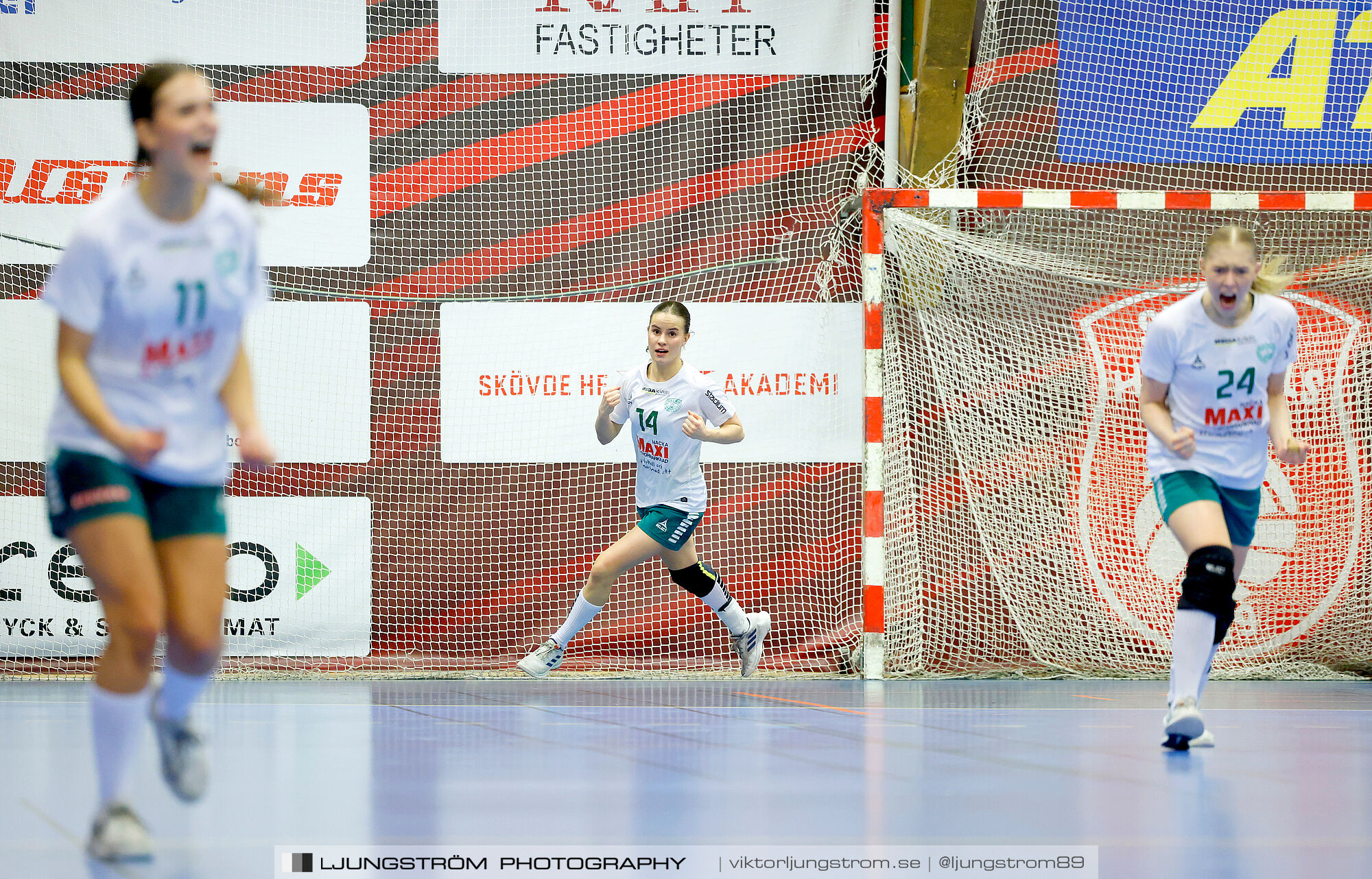 USM F18 Steg 4 Skövde HF-Skuru IK 23-26,dam,Skövde Idrottshall,Skövde,Sverige,Ungdoms-SM,Handboll,2025,369592