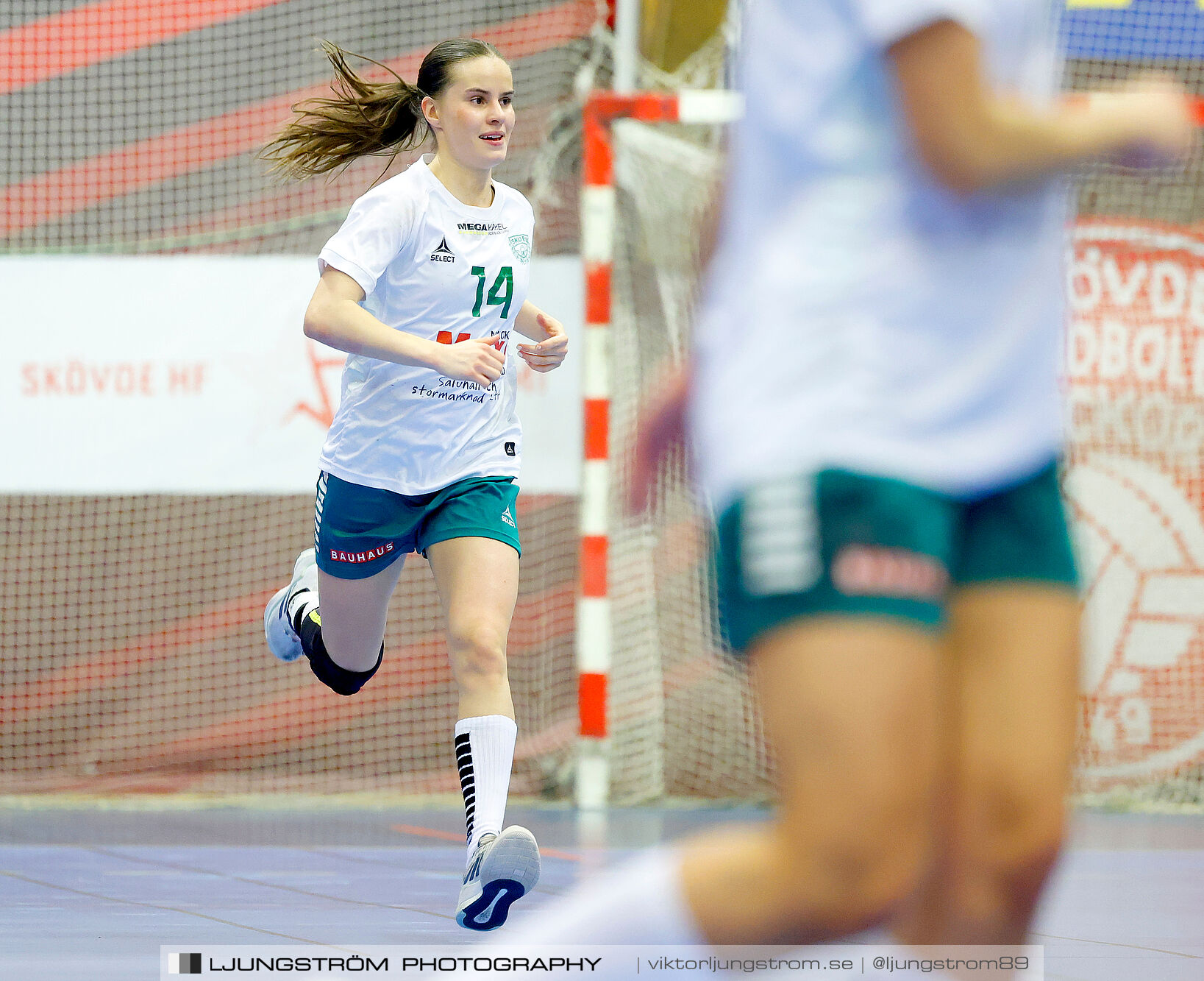 USM F18 Steg 4 Skövde HF-Skuru IK 23-26,dam,Skövde Idrottshall,Skövde,Sverige,Ungdoms-SM,Handboll,2025,369595