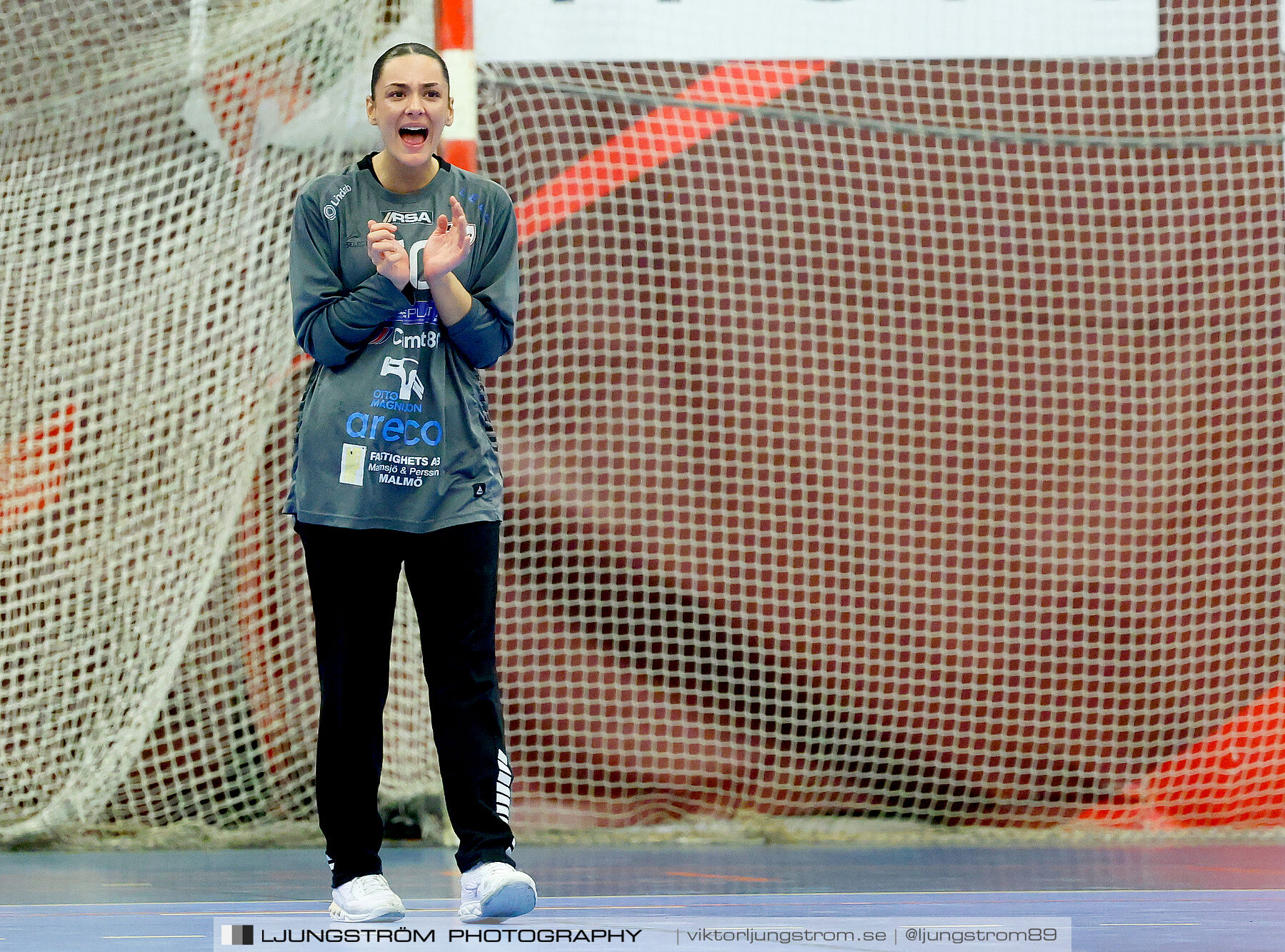 USM F18 Steg 4 HK Malmö-Enköpings HF 37-21,dam,Skövde Idrottshall,Skövde,Sverige,Ungdoms-SM,Handboll,2025,369612