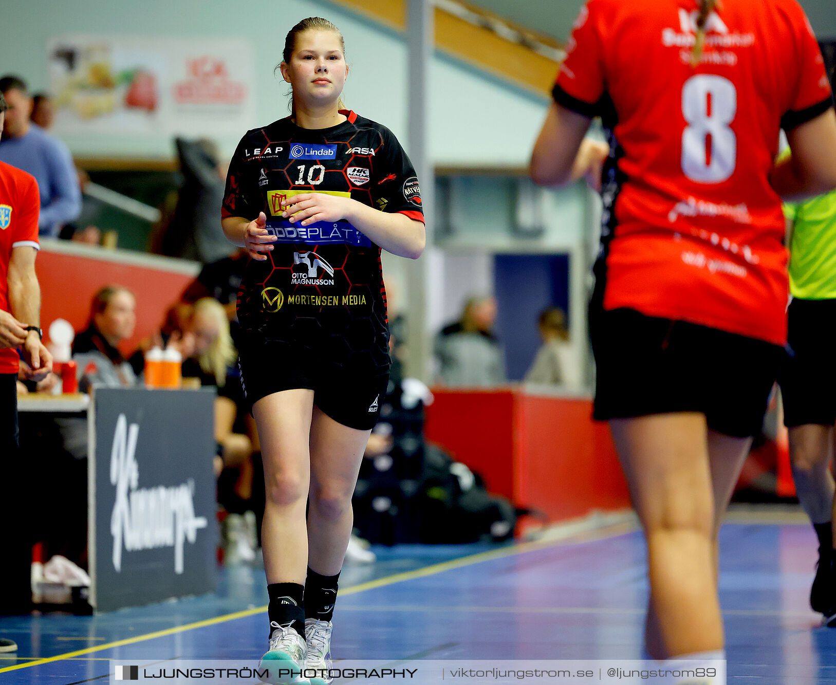 USM F18 Steg 4 HK Malmö-Enköpings HF 37-21,dam,Skövde Idrottshall,Skövde,Sverige,Ungdoms-SM,Handboll,2025,369614