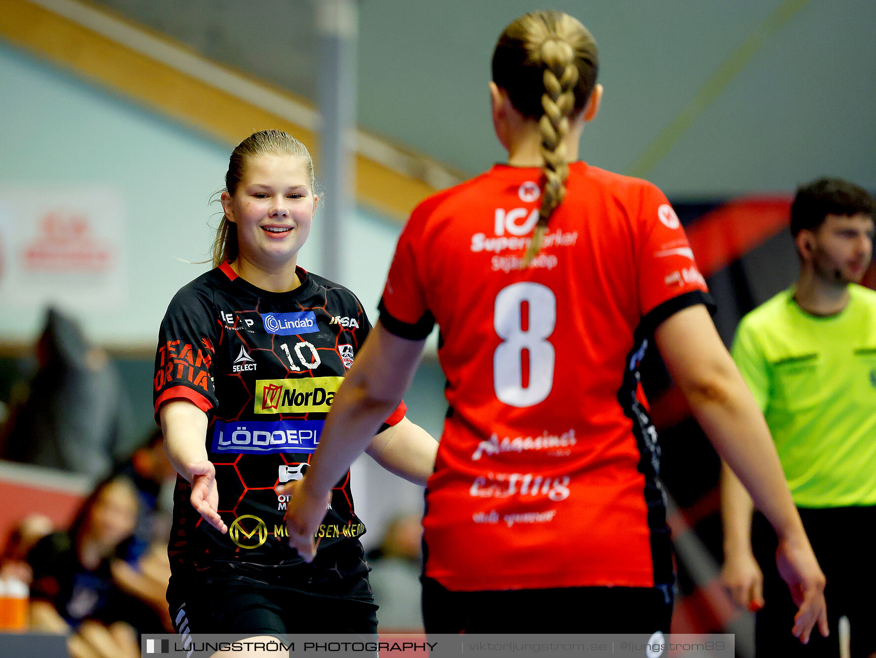 USM F18 Steg 4 HK Malmö-Enköpings HF 37-21,dam,Skövde Idrottshall,Skövde,Sverige,Ungdoms-SM,Handboll,2025,369615