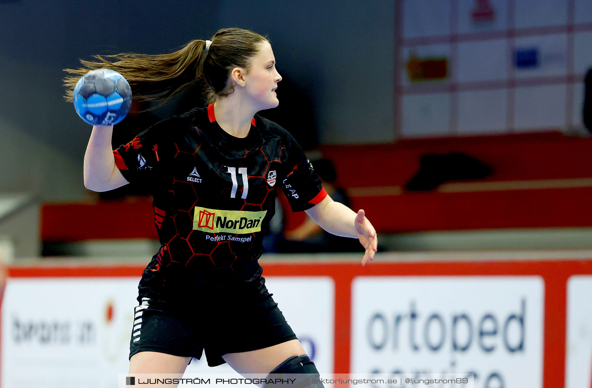 USM F18 Steg 4 HK Malmö-Enköpings HF 37-21,dam,Skövde Idrottshall,Skövde,Sverige,Ungdoms-SM,Handboll,2025,369619