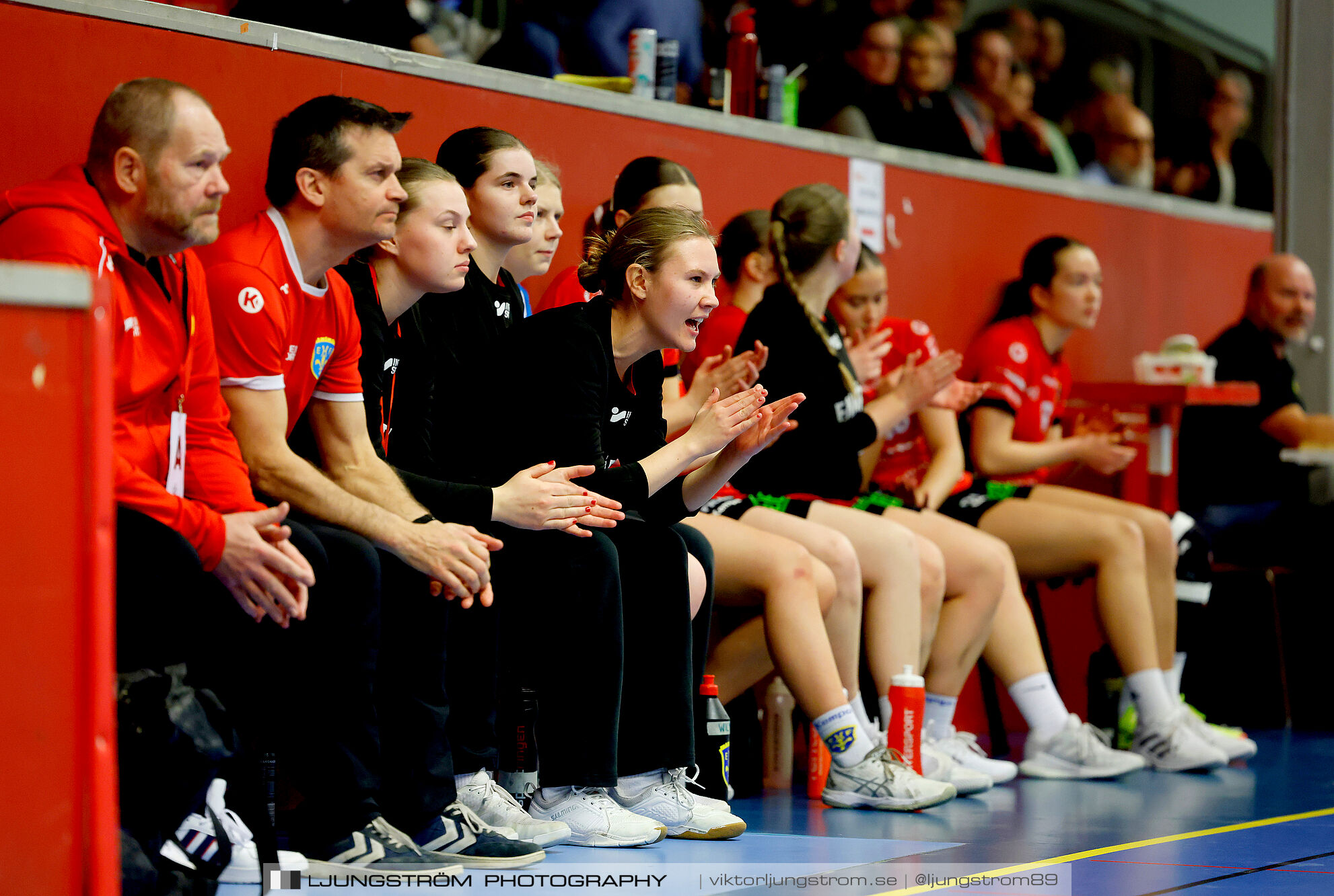 USM F18 Steg 4 HK Malmö-Enköpings HF 37-21,dam,Skövde Idrottshall,Skövde,Sverige,Ungdoms-SM,Handboll,2025,369624