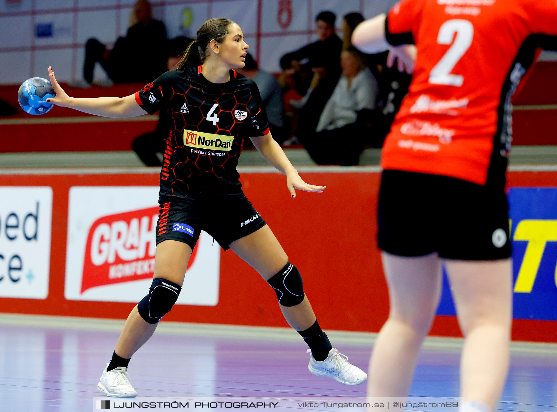 USM F18 Steg 4 HK Malmö-Enköpings HF 37-21,dam,Skövde Idrottshall,Skövde,Sverige,Ungdoms-SM,Handboll,2025,369627