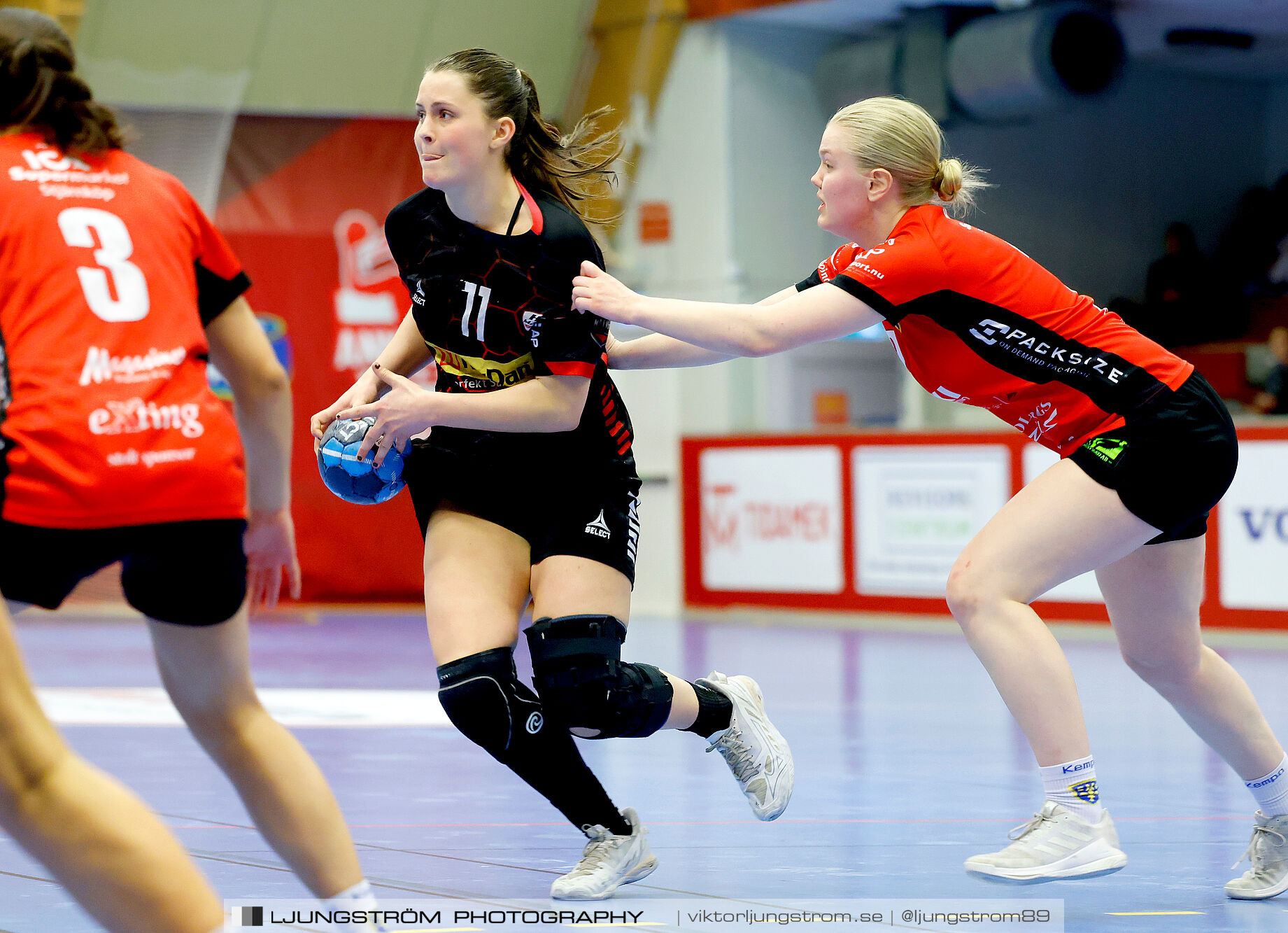 USM F18 Steg 4 HK Malmö-Enköpings HF 37-21,dam,Skövde Idrottshall,Skövde,Sverige,Ungdoms-SM,Handboll,2025,369631