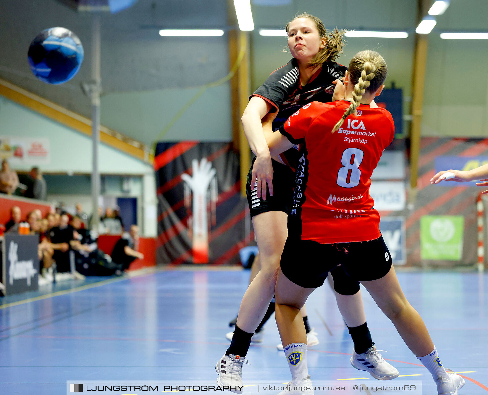 USM F18 Steg 4 HK Malmö-Enköpings HF 37-21,dam,Skövde Idrottshall,Skövde,Sverige,Ungdoms-SM,Handboll,2025,369632