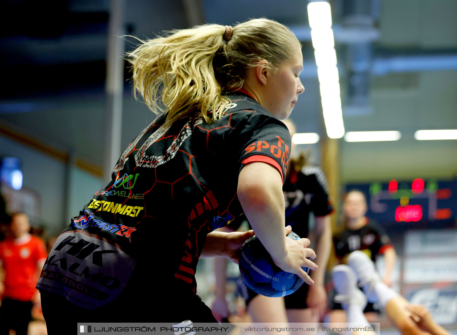 USM F18 Steg 4 HK Malmö-Enköpings HF 37-21,dam,Skövde Idrottshall,Skövde,Sverige,Ungdoms-SM,Handboll,2025,369633
