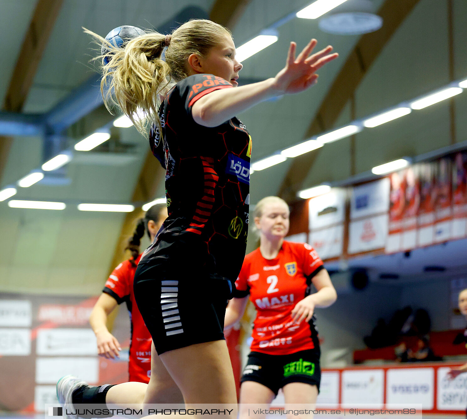 USM F18 Steg 4 HK Malmö-Enköpings HF 37-21,dam,Skövde Idrottshall,Skövde,Sverige,Ungdoms-SM,Handboll,2025,369637
