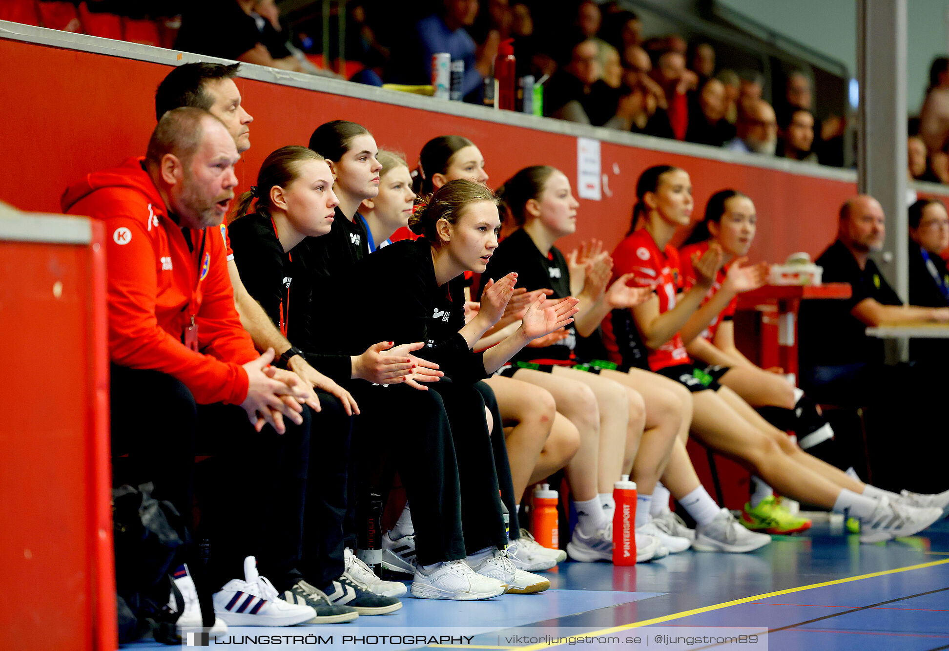 USM F18 Steg 4 HK Malmö-Enköpings HF 37-21,dam,Skövde Idrottshall,Skövde,Sverige,Ungdoms-SM,Handboll,2025,369643