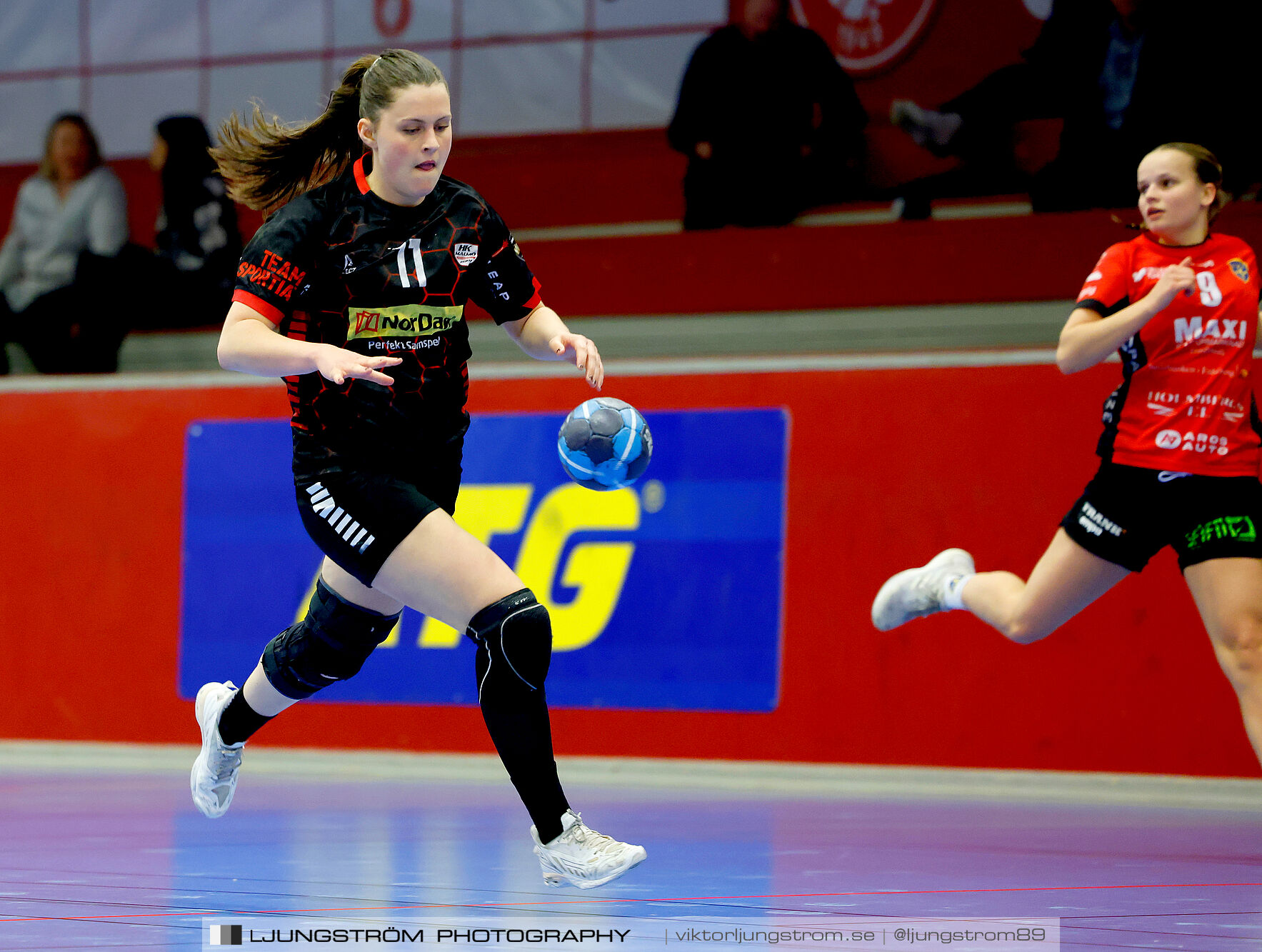 USM F18 Steg 4 HK Malmö-Enköpings HF 37-21,dam,Skövde Idrottshall,Skövde,Sverige,Ungdoms-SM,Handboll,2025,369653