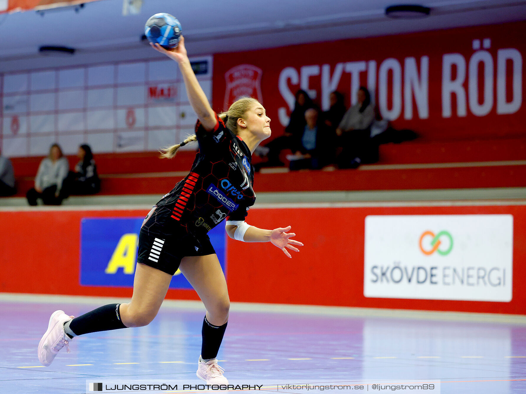 USM F18 Steg 4 HK Malmö-Enköpings HF 37-21,dam,Skövde Idrottshall,Skövde,Sverige,Ungdoms-SM,Handboll,2025,369668