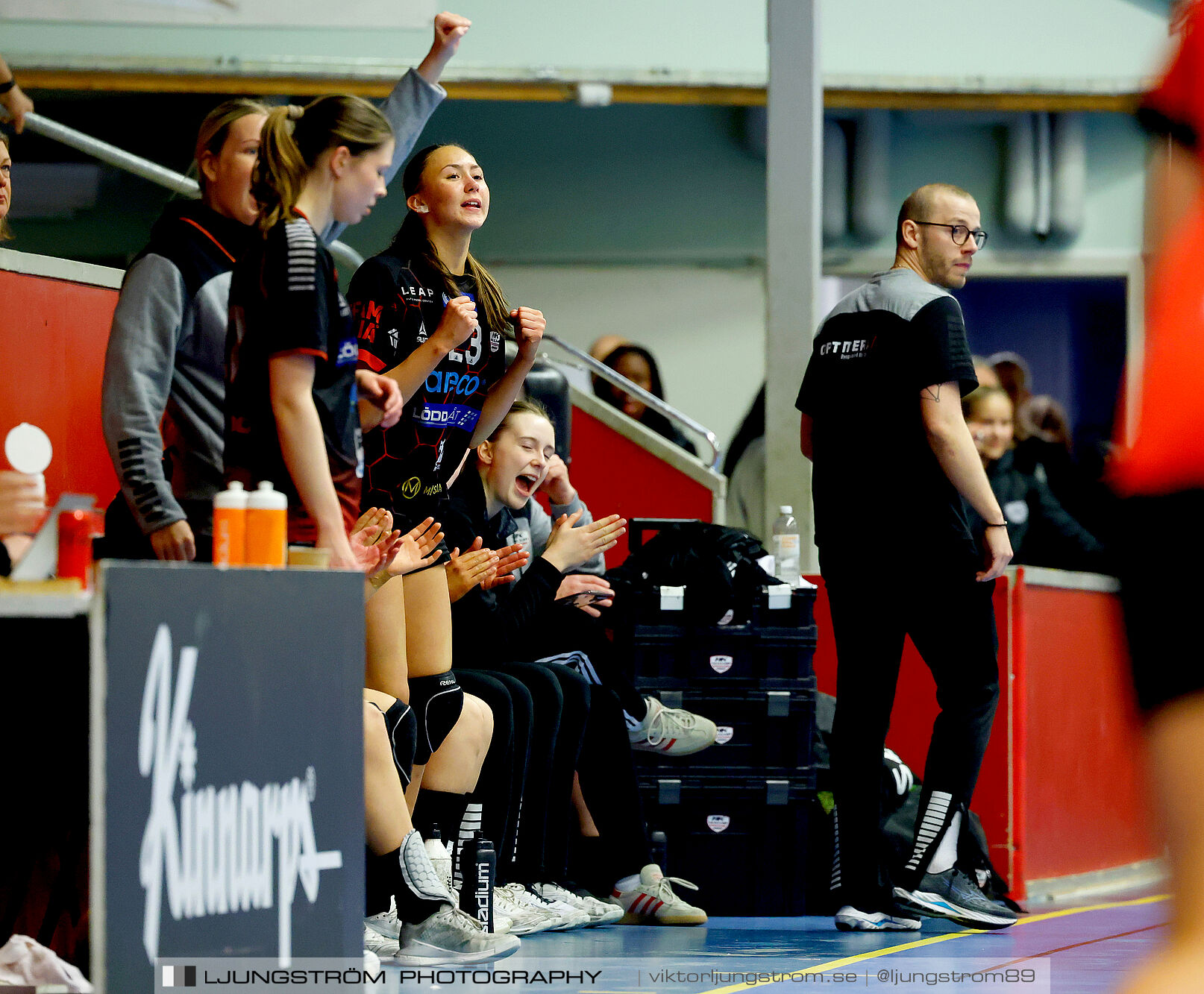 USM F18 Steg 4 HK Malmö-Enköpings HF 37-21,dam,Skövde Idrottshall,Skövde,Sverige,Ungdoms-SM,Handboll,2025,369669