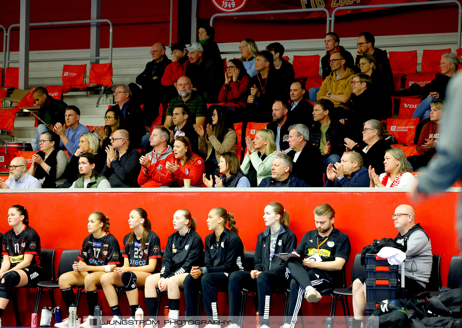USM F18 Steg 4 HK Malmö-Enköpings HF 37-21,dam,Skövde Idrottshall,Skövde,Sverige,Ungdoms-SM,Handboll,2025,369688