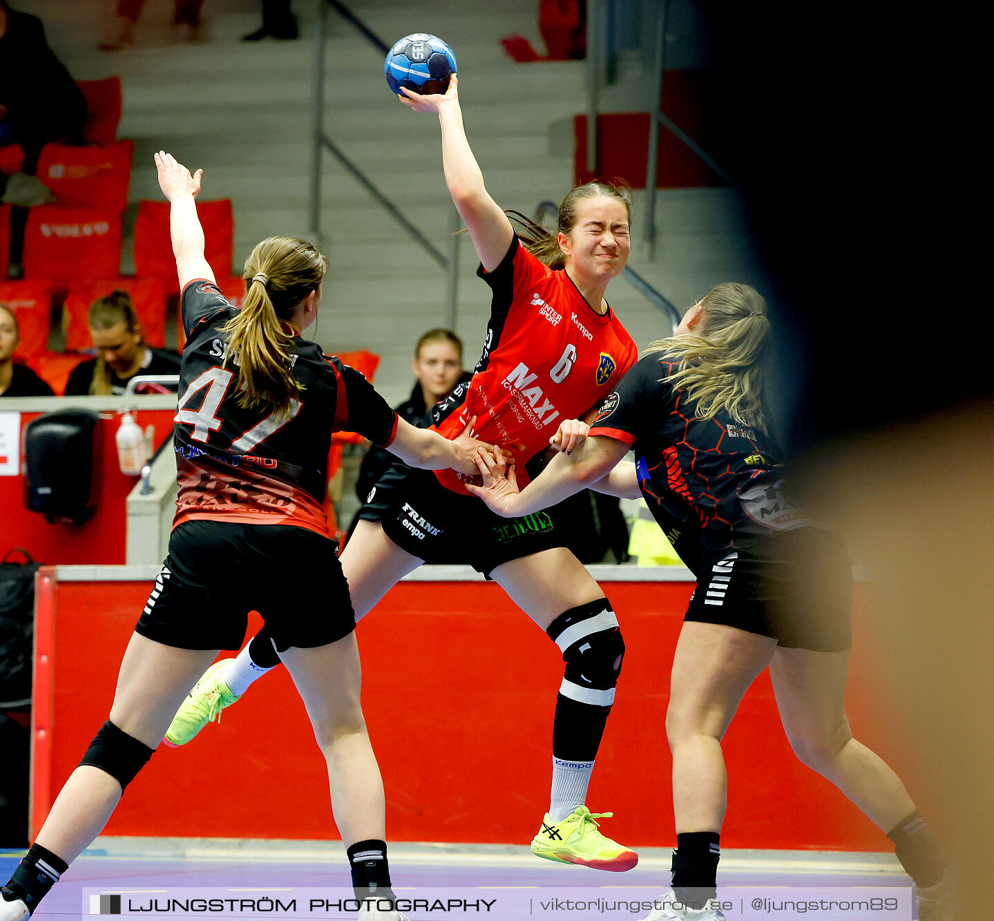 USM F18 Steg 4 HK Malmö-Enköpings HF 37-21,dam,Skövde Idrottshall,Skövde,Sverige,Ungdoms-SM,Handboll,2025,369692