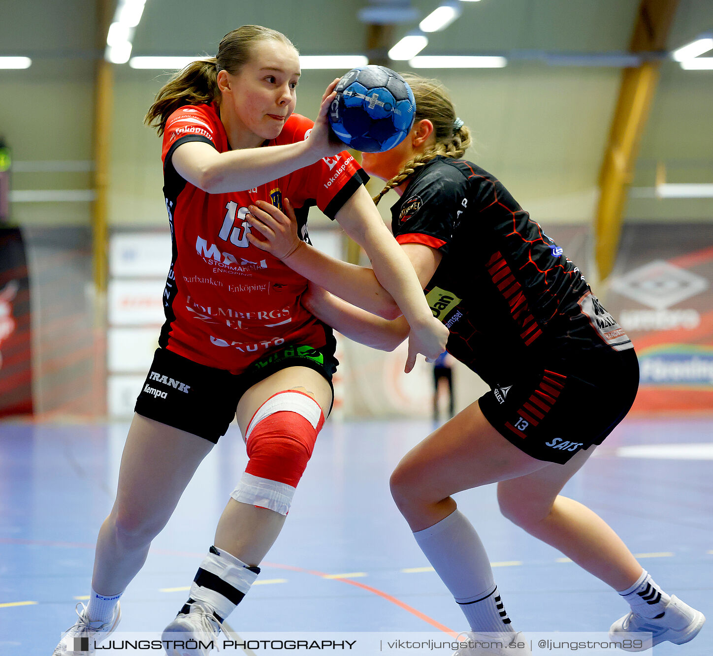 USM F18 Steg 4 HK Malmö-Enköpings HF 37-21,dam,Skövde Idrottshall,Skövde,Sverige,Ungdoms-SM,Handboll,2025,369696