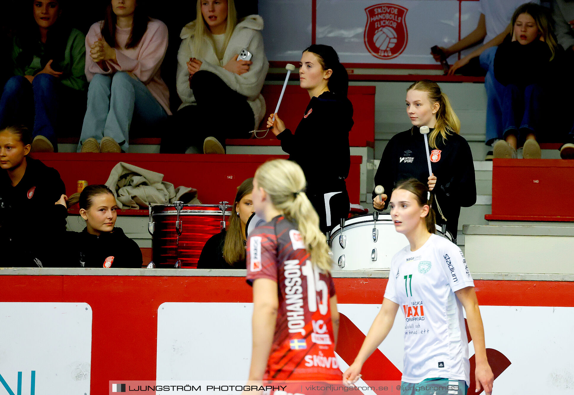 USM F18 Steg 4 Skövde HF-Skuru IK 23-26,dam,Skövde Idrottshall,Skövde,Sverige,Ungdoms-SM,Handboll,2025,369700