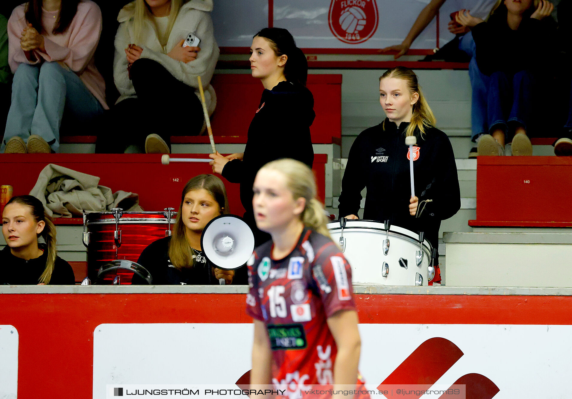 USM F18 Steg 4 Skövde HF-Skuru IK 23-26,dam,Skövde Idrottshall,Skövde,Sverige,Ungdoms-SM,Handboll,2025,369701