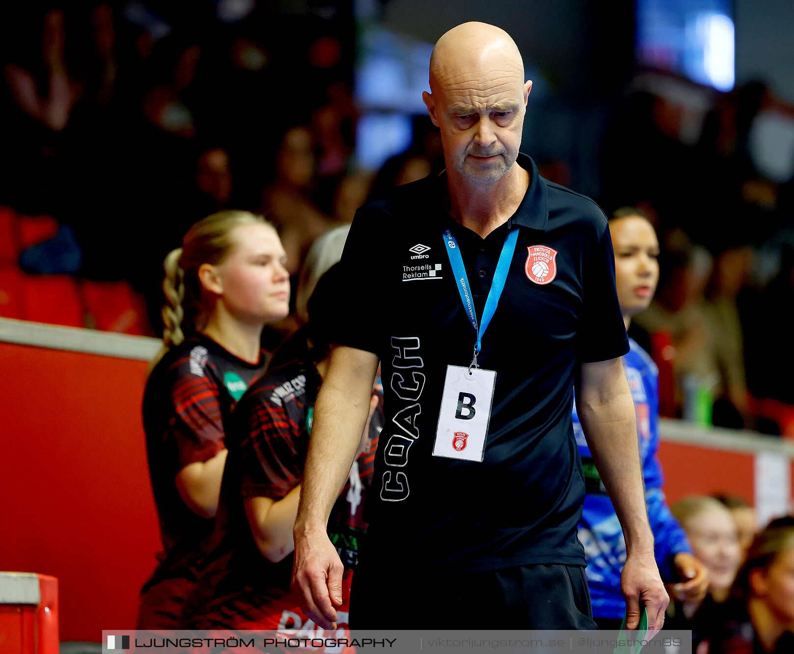USM F18 Steg 4 Skövde HF-Skuru IK 23-26,dam,Skövde Idrottshall,Skövde,Sverige,Ungdoms-SM,Handboll,2025,369711