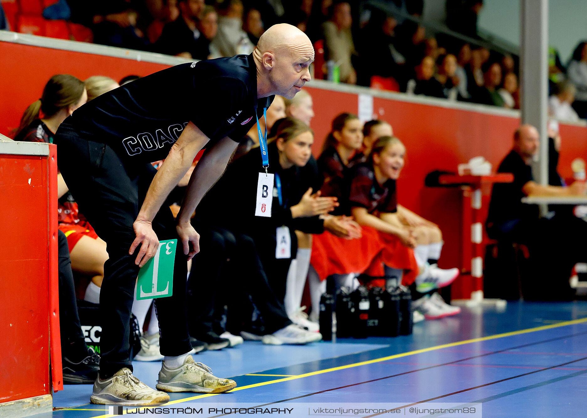 USM F18 Steg 4 Skövde HF-Skuru IK 23-26,dam,Skövde Idrottshall,Skövde,Sverige,Ungdoms-SM,Handboll,2025,369717
