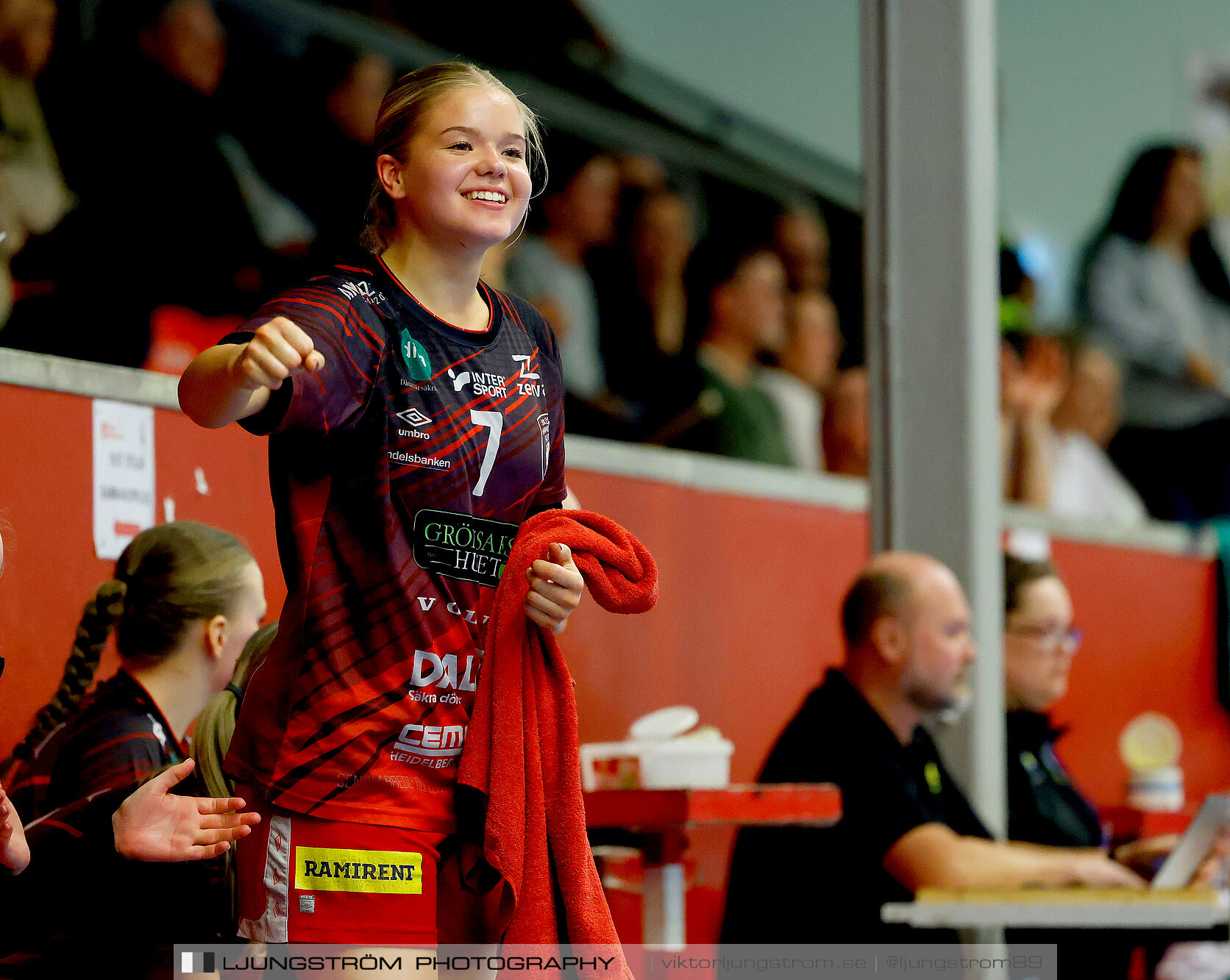 USM F18 Steg 4 Skövde HF-Skuru IK 23-26,dam,Skövde Idrottshall,Skövde,Sverige,Ungdoms-SM,Handboll,2025,369734