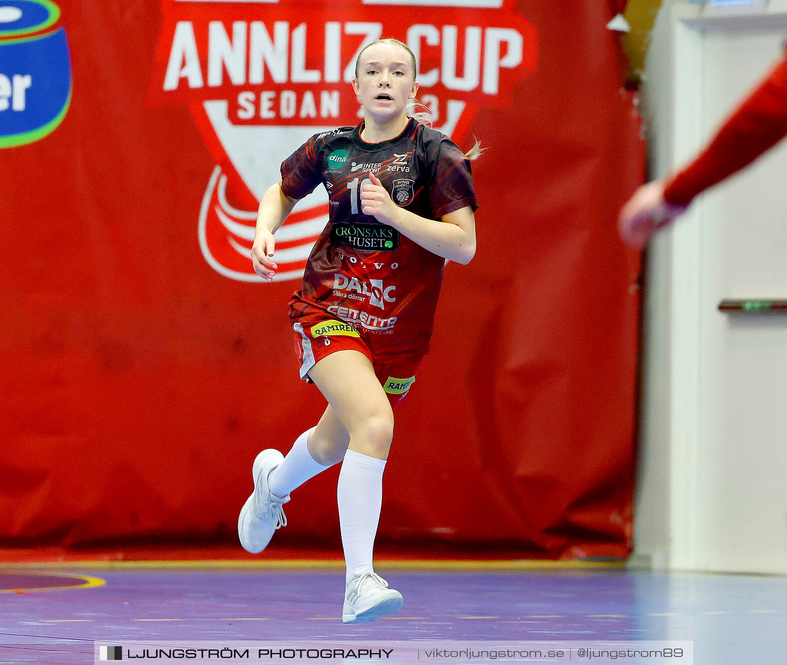 USM F18 Steg 4 Skövde HF-Skuru IK 23-26,dam,Skövde Idrottshall,Skövde,Sverige,Ungdoms-SM,Handboll,2025,369735