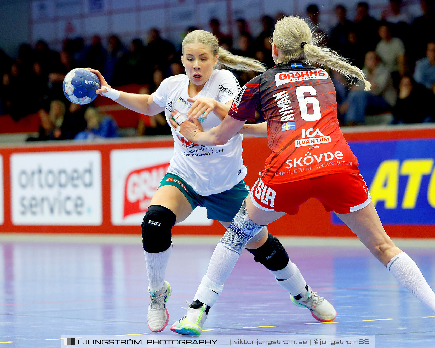 USM F18 Steg 4 Skövde HF-Skuru IK 23-26,dam,Skövde Idrottshall,Skövde,Sverige,Ungdoms-SM,Handboll,2025,369741