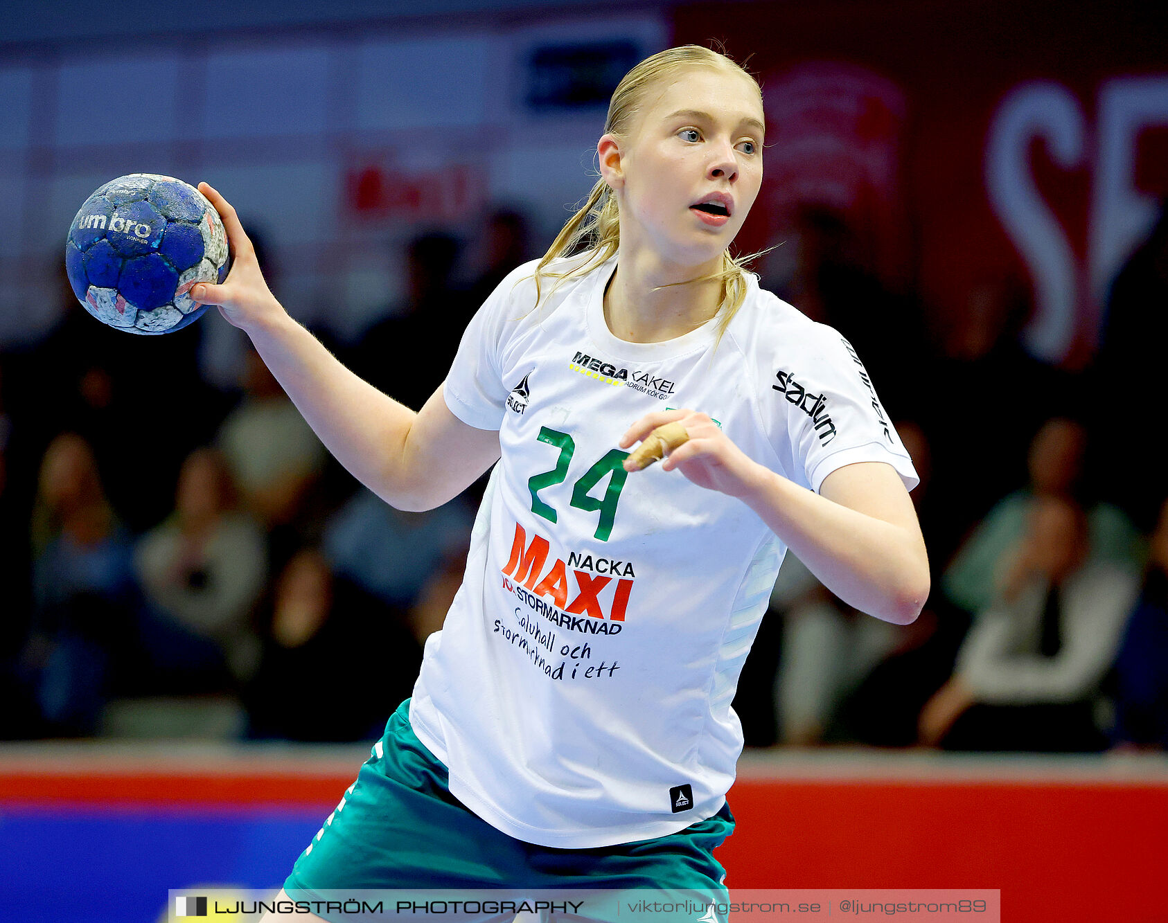 USM F18 Steg 4 Skövde HF-Skuru IK 23-26,dam,Skövde Idrottshall,Skövde,Sverige,Ungdoms-SM,Handboll,2025,369753