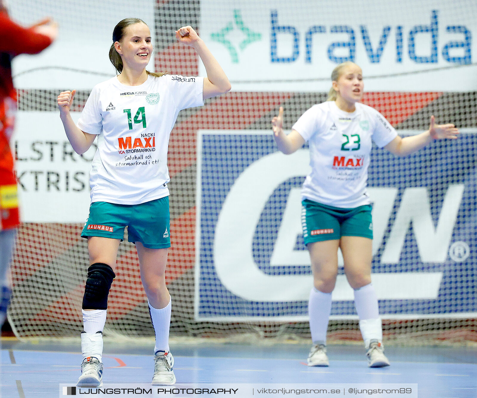 USM F18 Steg 4 Skövde HF-Skuru IK 23-26,dam,Skövde Idrottshall,Skövde,Sverige,Ungdoms-SM,Handboll,2025,369757