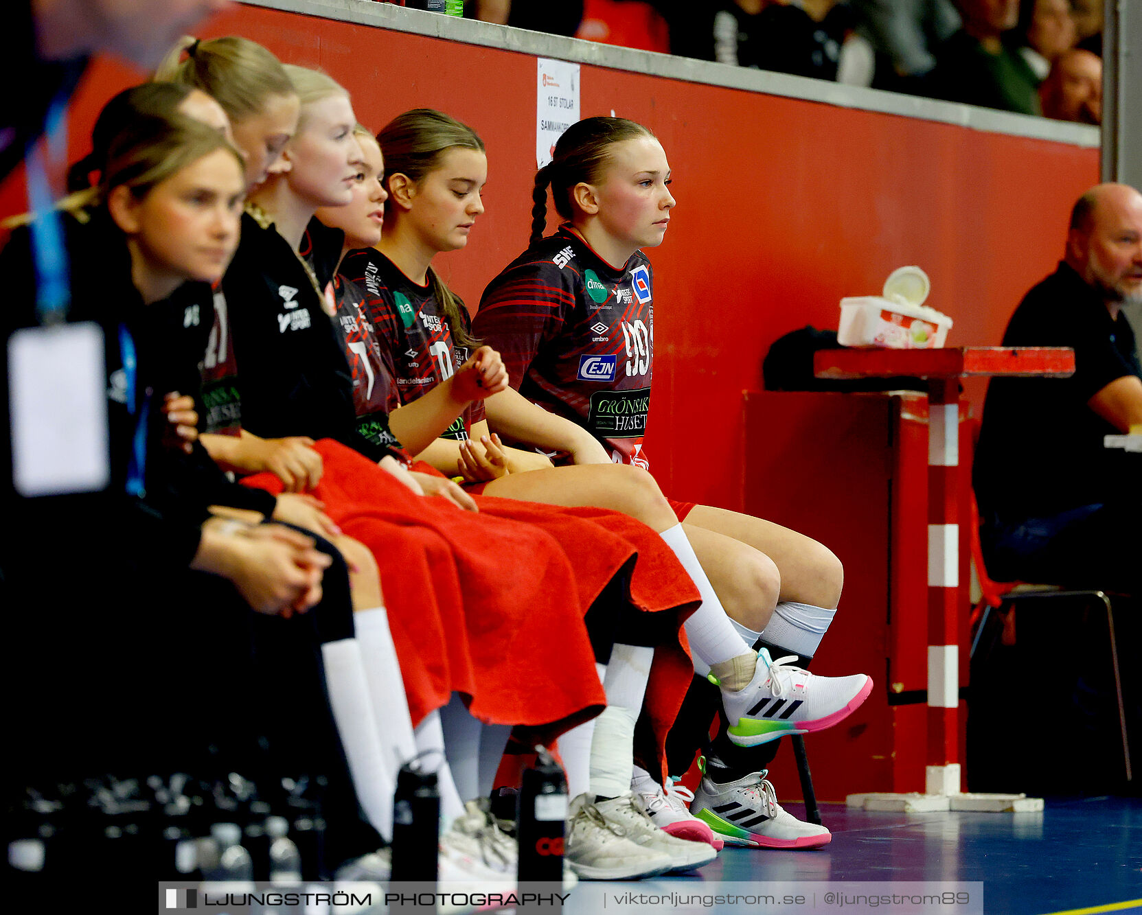 USM F18 Steg 4 Skövde HF-Skuru IK 23-26,dam,Skövde Idrottshall,Skövde,Sverige,Ungdoms-SM,Handboll,2025,369763