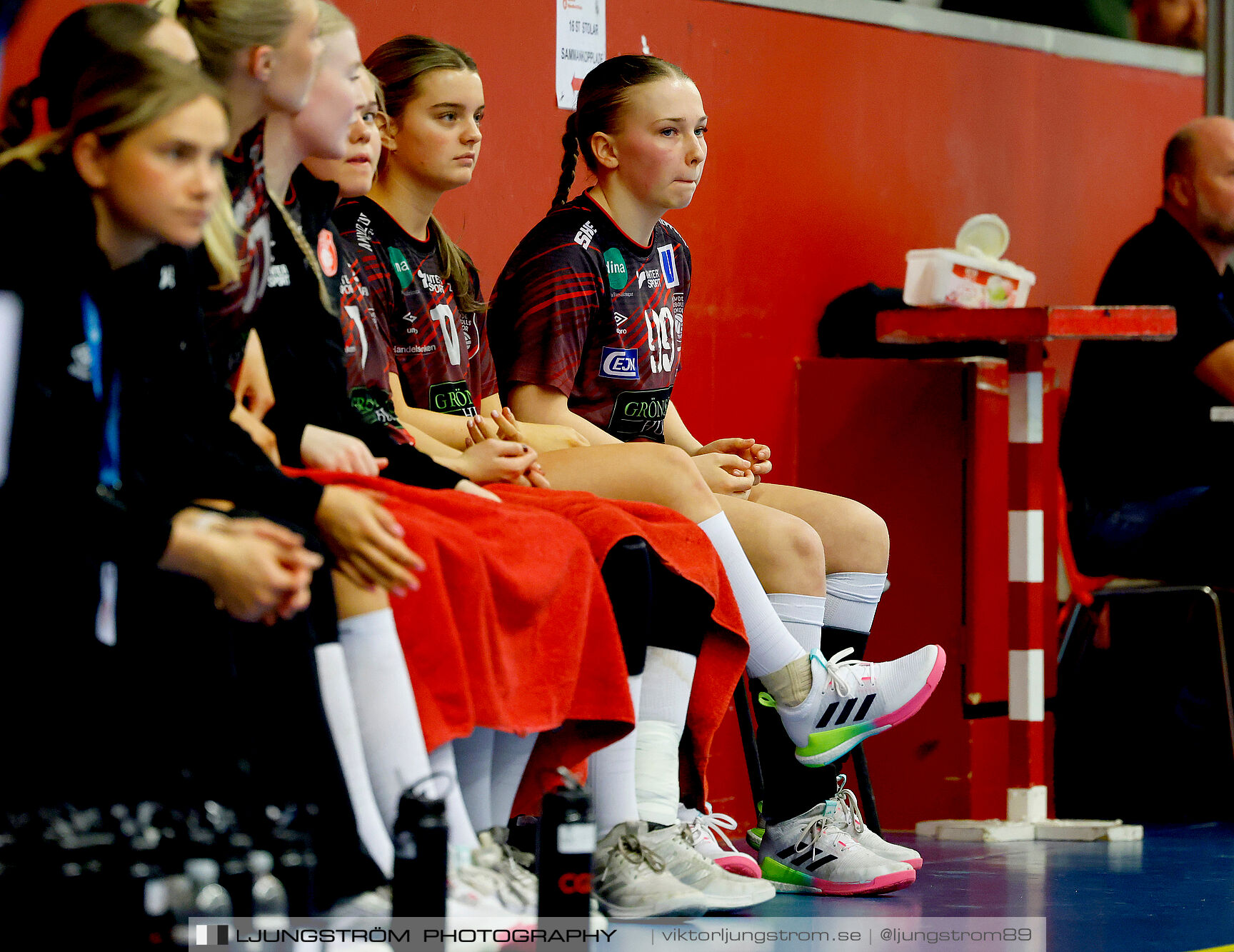 USM F18 Steg 4 Skövde HF-Skuru IK 23-26,dam,Skövde Idrottshall,Skövde,Sverige,Ungdoms-SM,Handboll,2025,369764