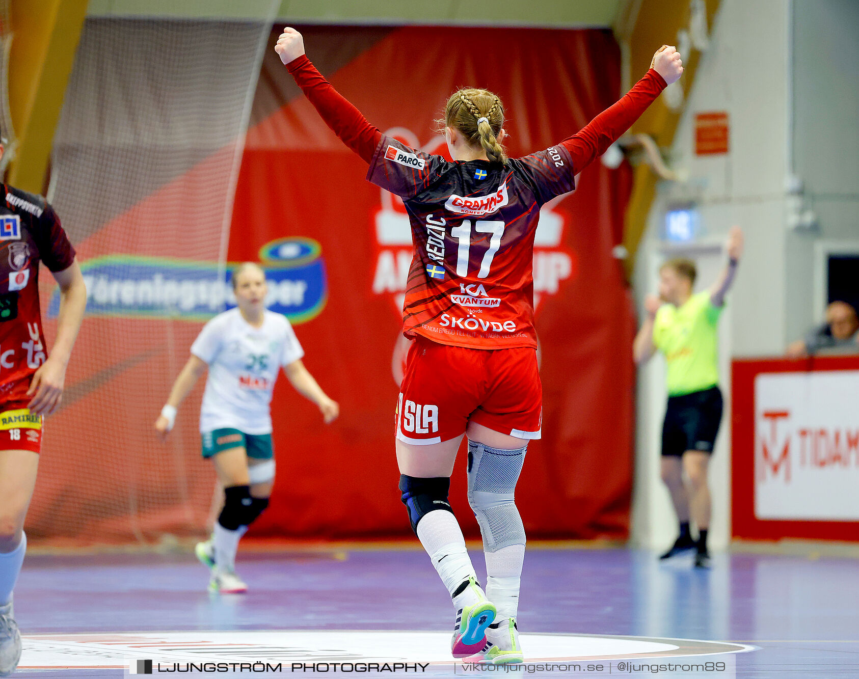 USM F18 Steg 4 Skövde HF-Skuru IK 23-26,dam,Skövde Idrottshall,Skövde,Sverige,Ungdoms-SM,Handboll,2025,369769