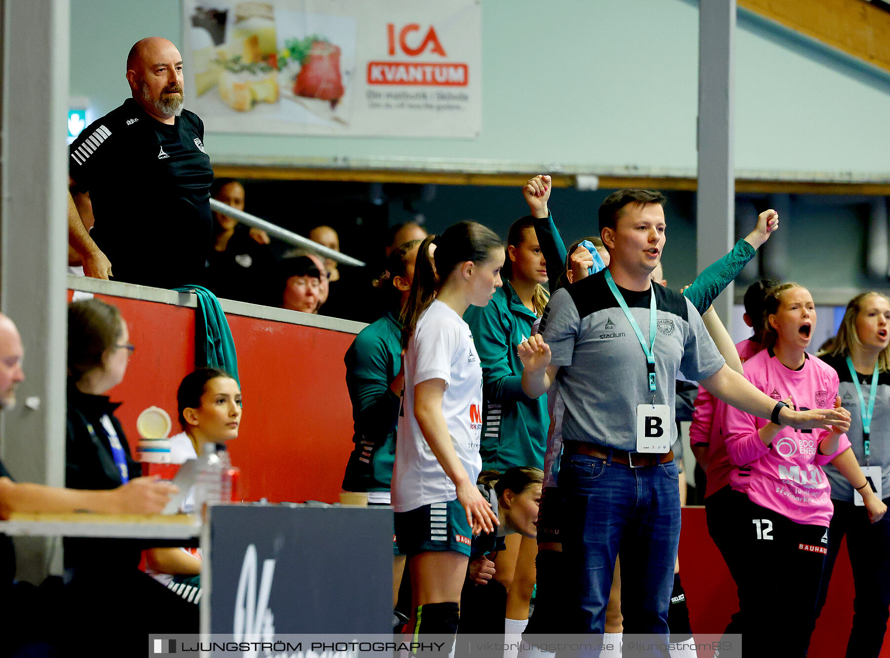 USM F18 Steg 4 Skövde HF-Skuru IK 23-26,dam,Skövde Idrottshall,Skövde,Sverige,Ungdoms-SM,Handboll,2025,369778