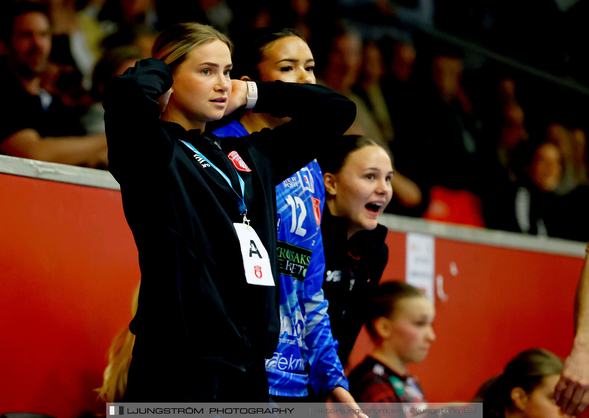 USM F18 Steg 4 Skövde HF-Skuru IK 23-26,dam,Skövde Idrottshall,Skövde,Sverige,Ungdoms-SM,Handboll,2025,369791