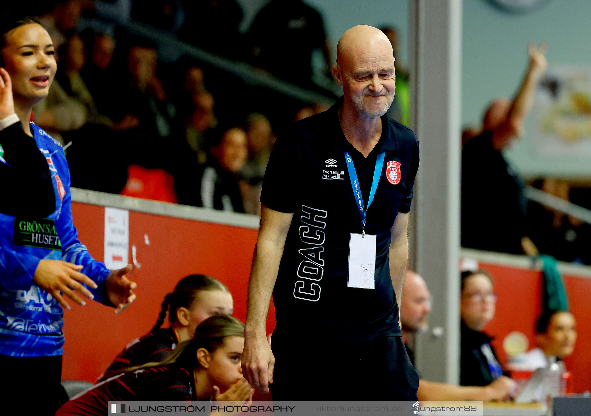 USM F18 Steg 4 Skövde HF-Skuru IK 23-26,dam,Skövde Idrottshall,Skövde,Sverige,Ungdoms-SM,Handboll,2025,369793