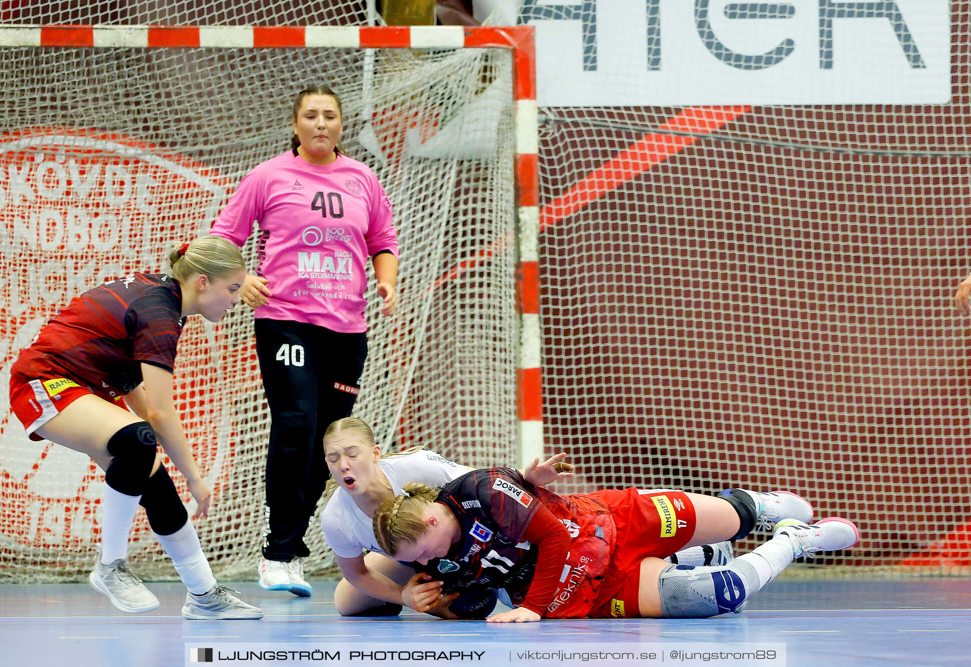 USM F18 Steg 4 Skövde HF-Skuru IK 23-26,dam,Skövde Idrottshall,Skövde,Sverige,Ungdoms-SM,Handboll,2025,369799