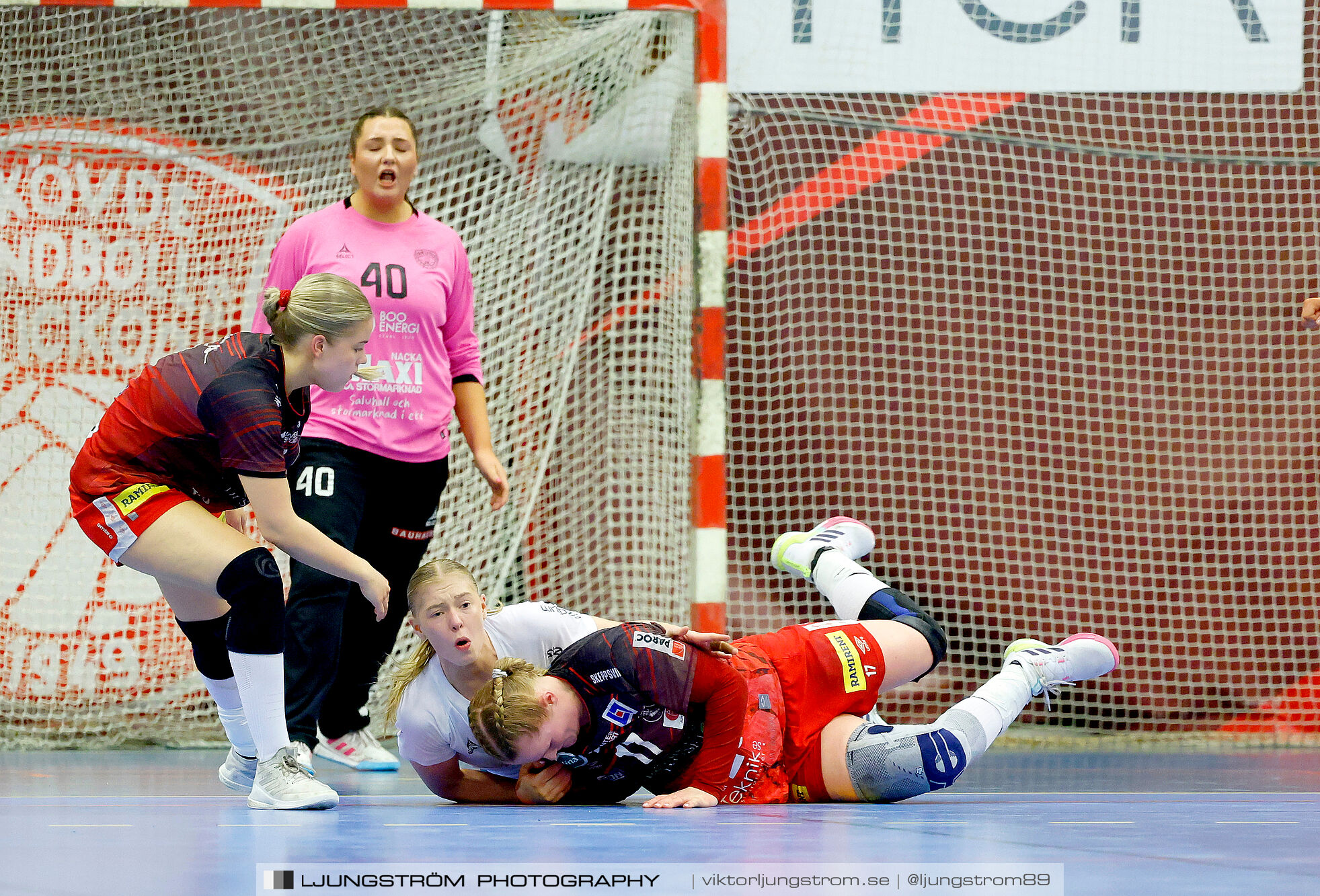 USM F18 Steg 4 Skövde HF-Skuru IK 23-26,dam,Skövde Idrottshall,Skövde,Sverige,Ungdoms-SM,Handboll,2025,369800