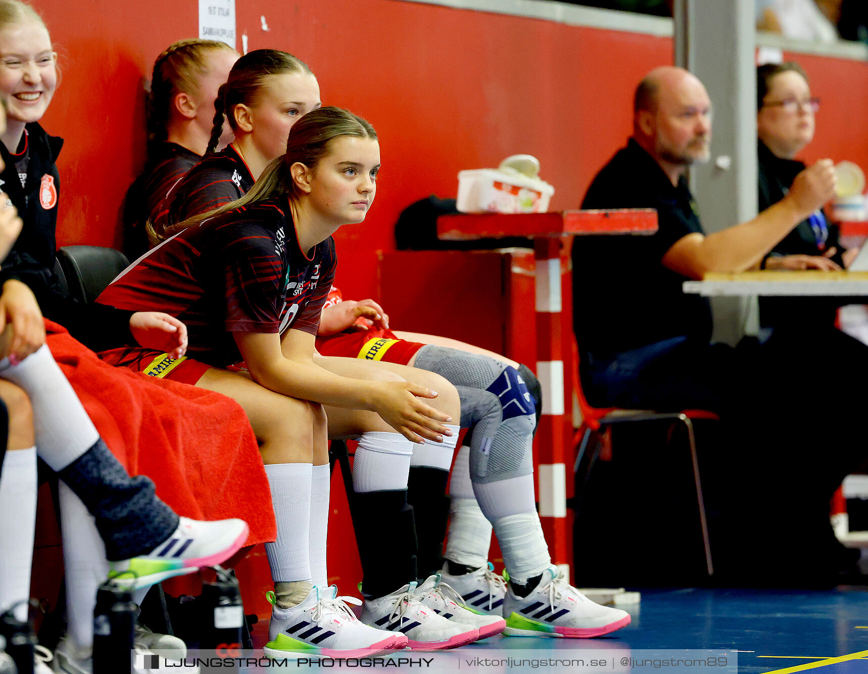 USM F18 Steg 4 Skövde HF-Skuru IK 23-26,dam,Skövde Idrottshall,Skövde,Sverige,Ungdoms-SM,Handboll,2025,369802