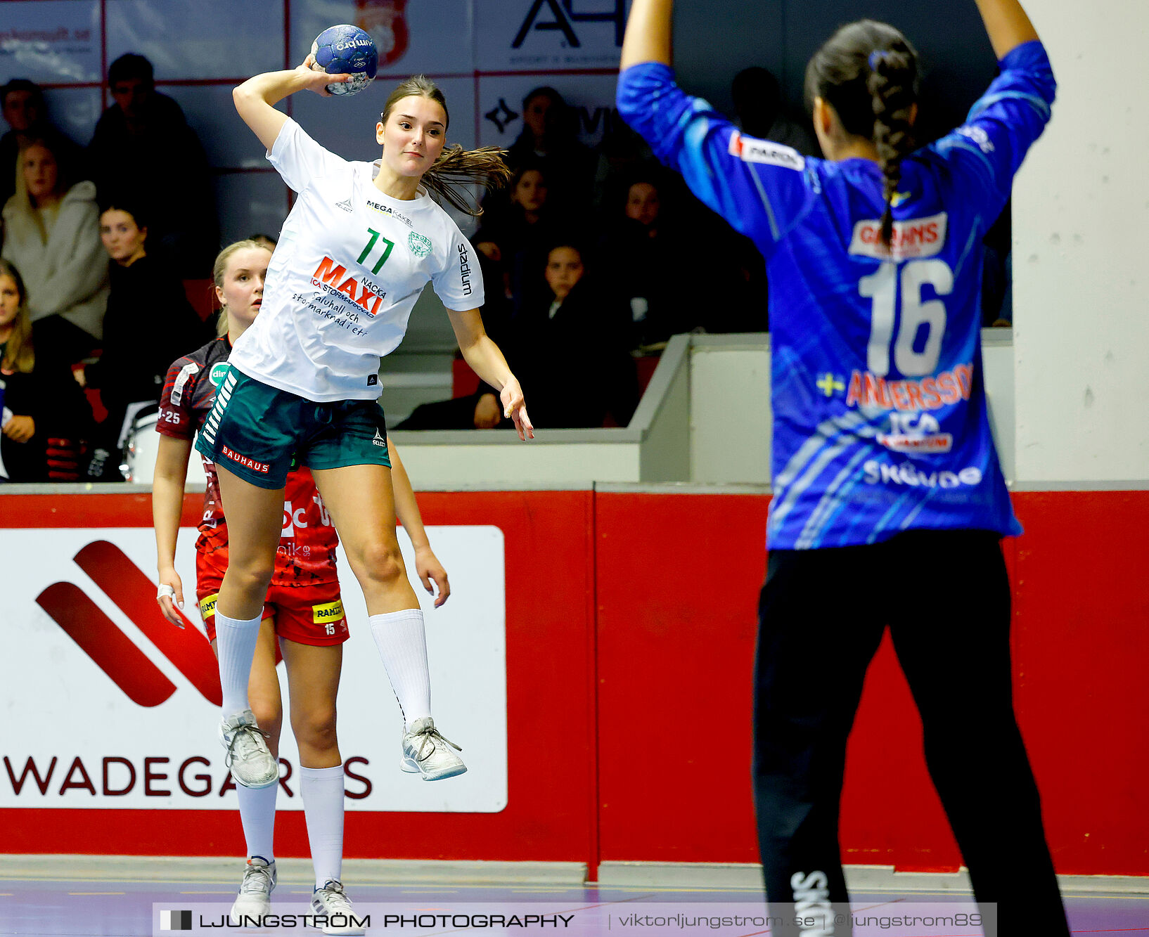 USM F18 Steg 4 Skövde HF-Skuru IK 23-26,dam,Skövde Idrottshall,Skövde,Sverige,Ungdoms-SM,Handboll,2025,369805