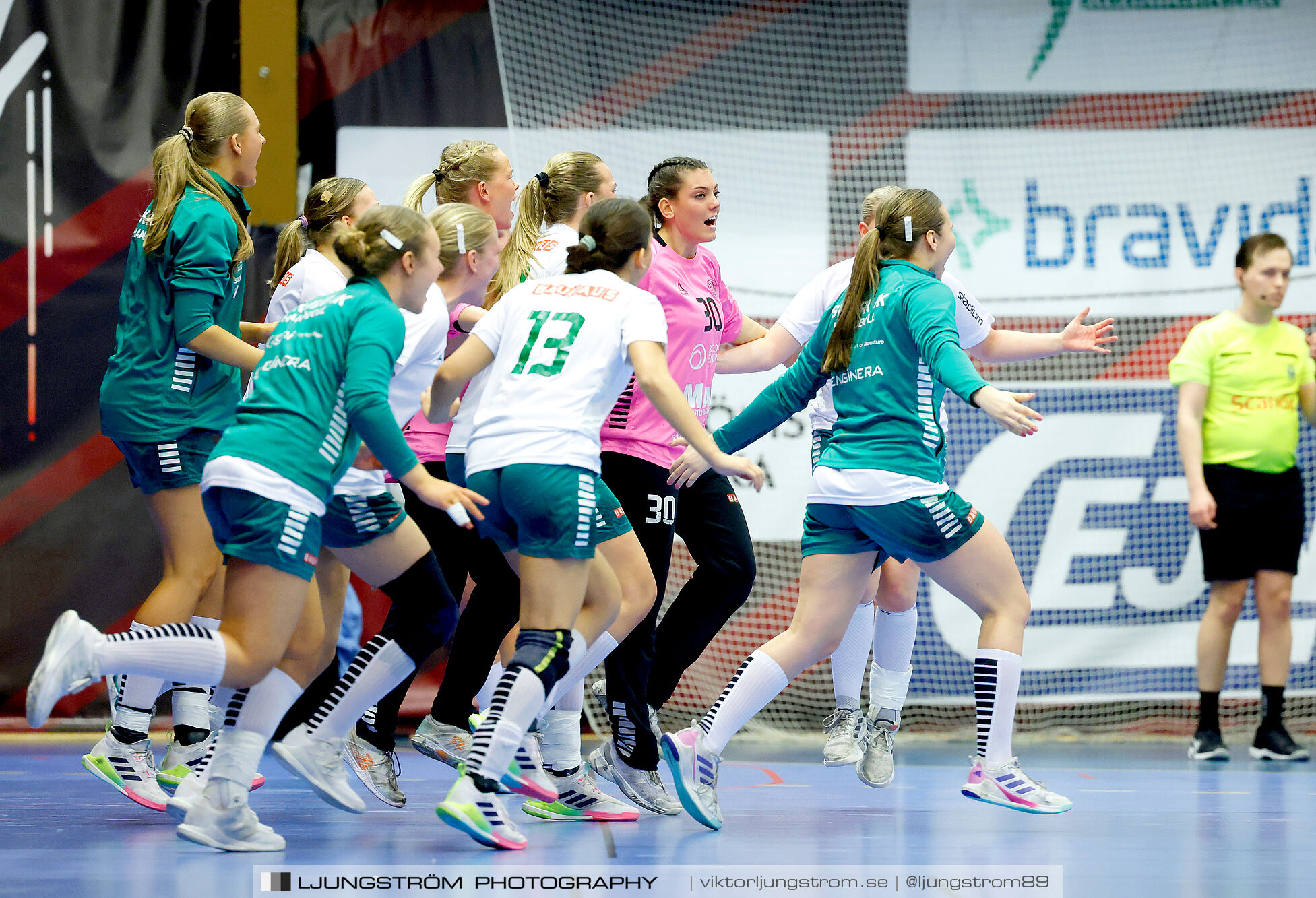USM F18 Steg 4 Skövde HF-Skuru IK 23-26,dam,Skövde Idrottshall,Skövde,Sverige,Ungdoms-SM,Handboll,2025,369807