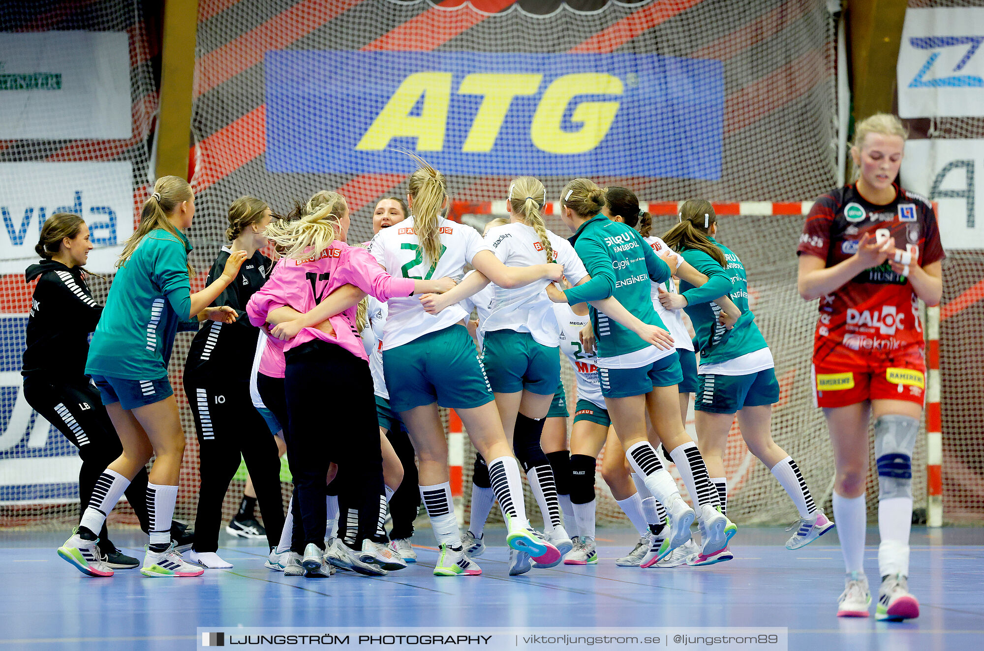 USM F18 Steg 4 Skövde HF-Skuru IK 23-26,dam,Skövde Idrottshall,Skövde,Sverige,Ungdoms-SM,Handboll,2025,369812