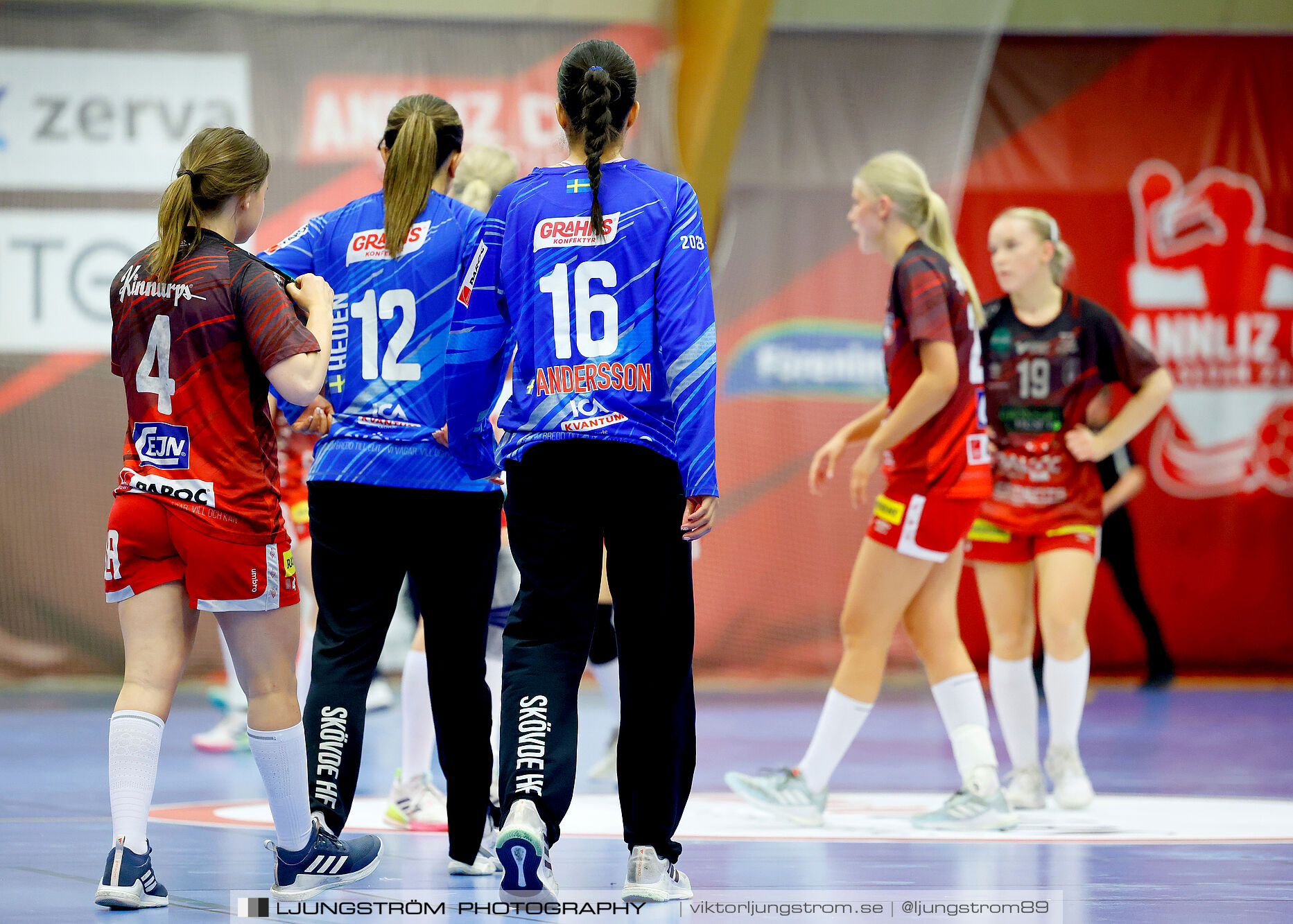 USM F18 Steg 4 Skövde HF-Skuru IK 23-26,dam,Skövde Idrottshall,Skövde,Sverige,Ungdoms-SM,Handboll,2025,369817