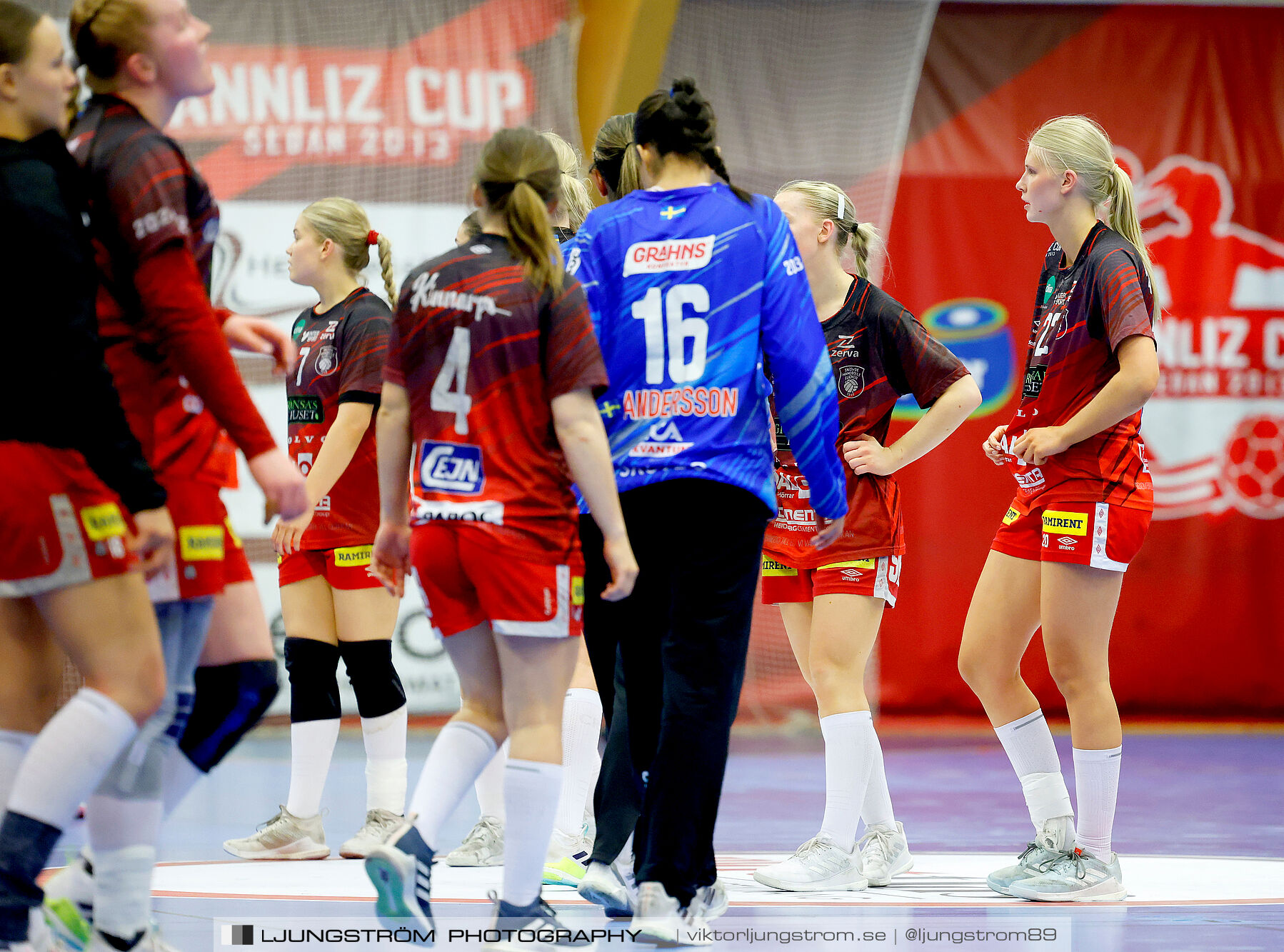 USM F18 Steg 4 Skövde HF-Skuru IK 23-26,dam,Skövde Idrottshall,Skövde,Sverige,Ungdoms-SM,Handboll,2025,369819