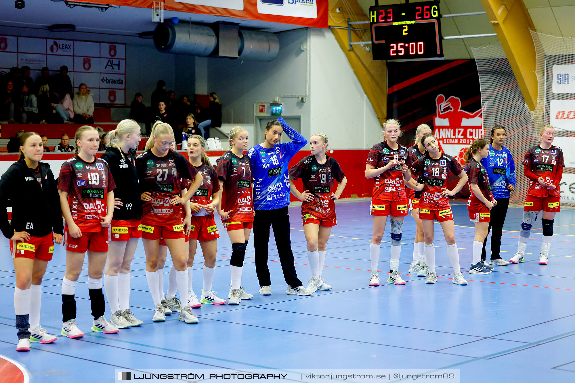 USM F18 Steg 4 Skövde HF-Skuru IK 23-26,dam,Skövde Idrottshall,Skövde,Sverige,Ungdoms-SM,Handboll,2025,369823